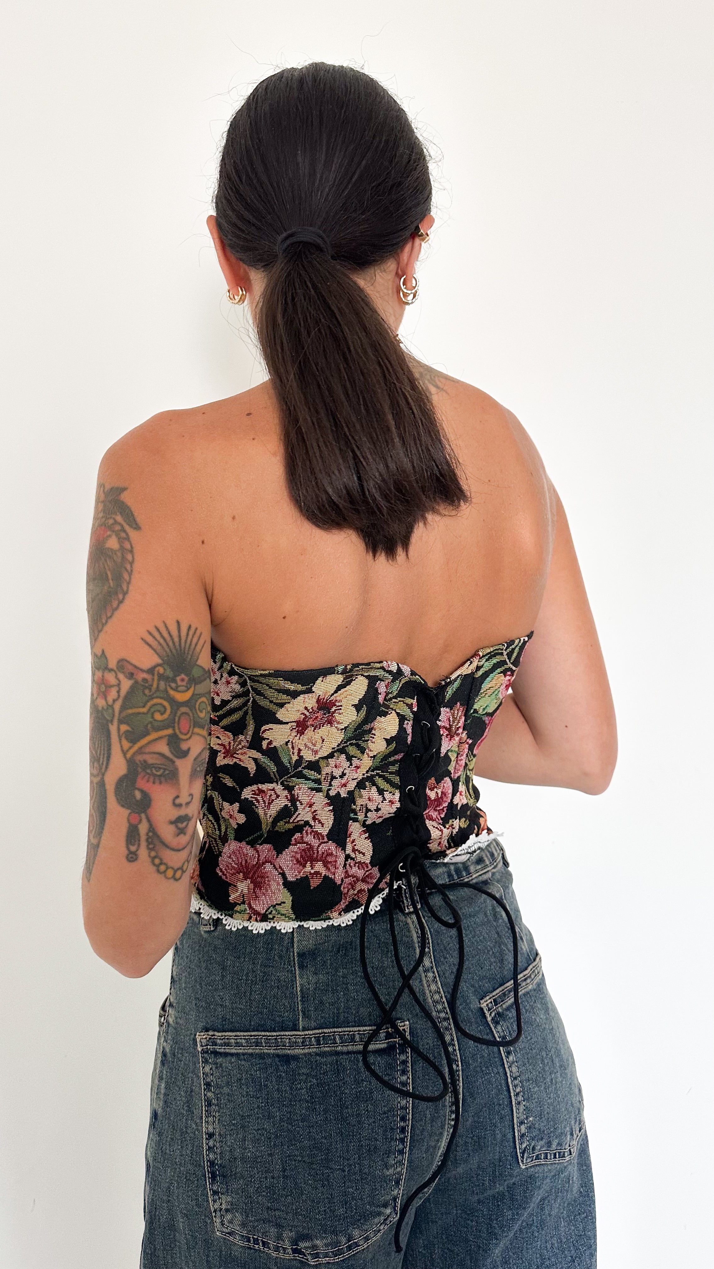 Top Corsetto A Fantasia
