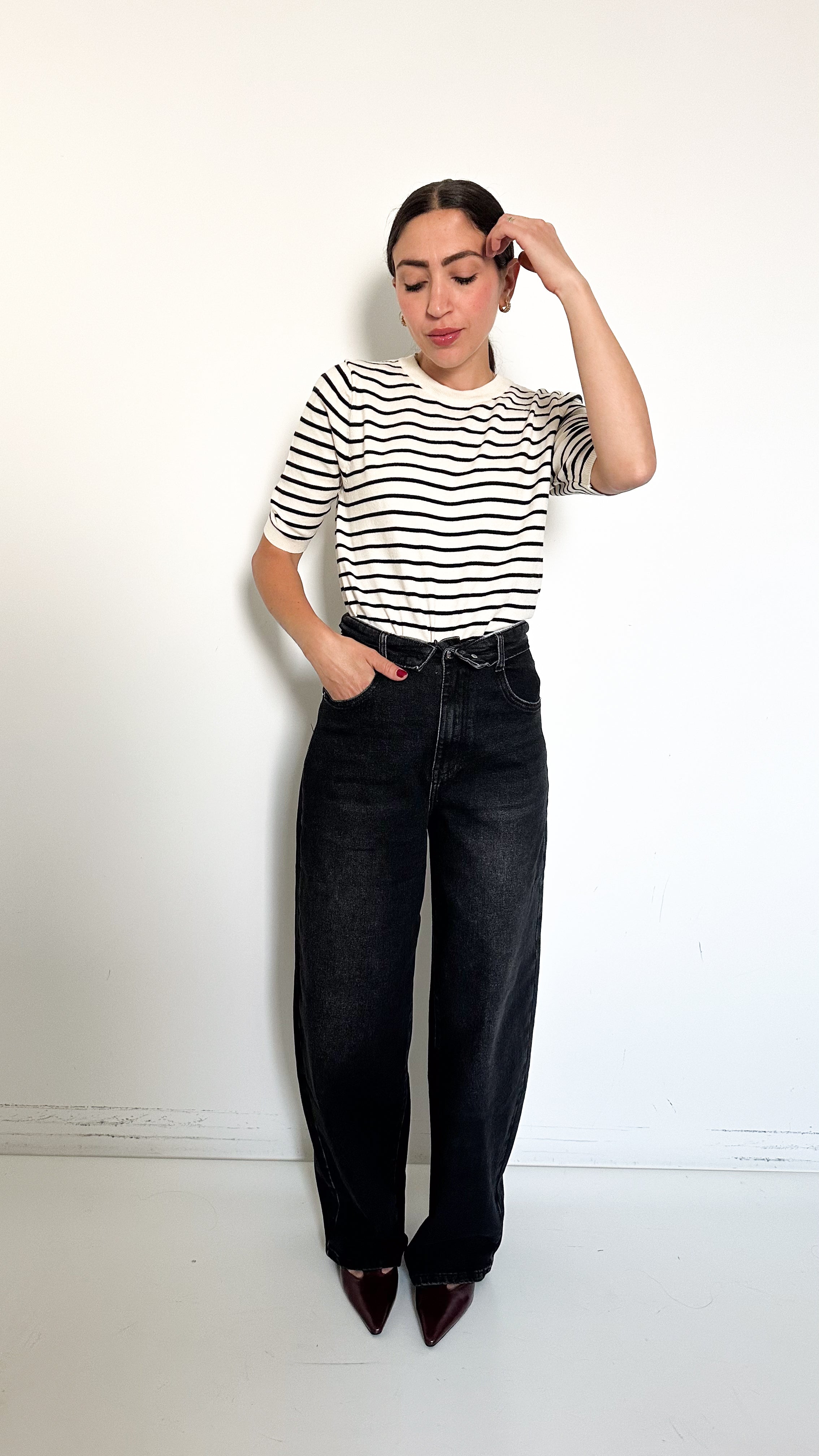 Jeans Con Dettaglio