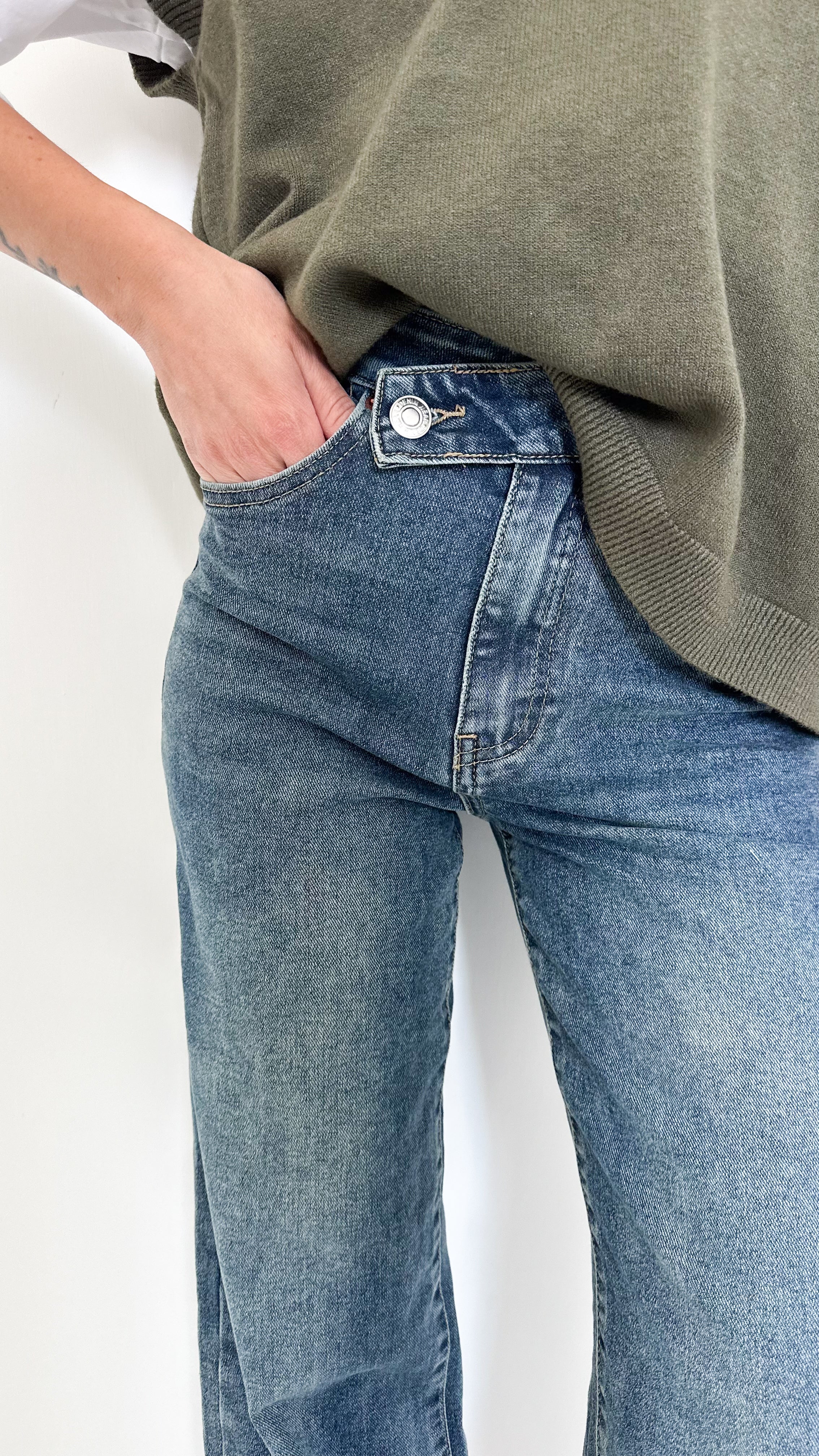 Jeans Straight Full Lenght