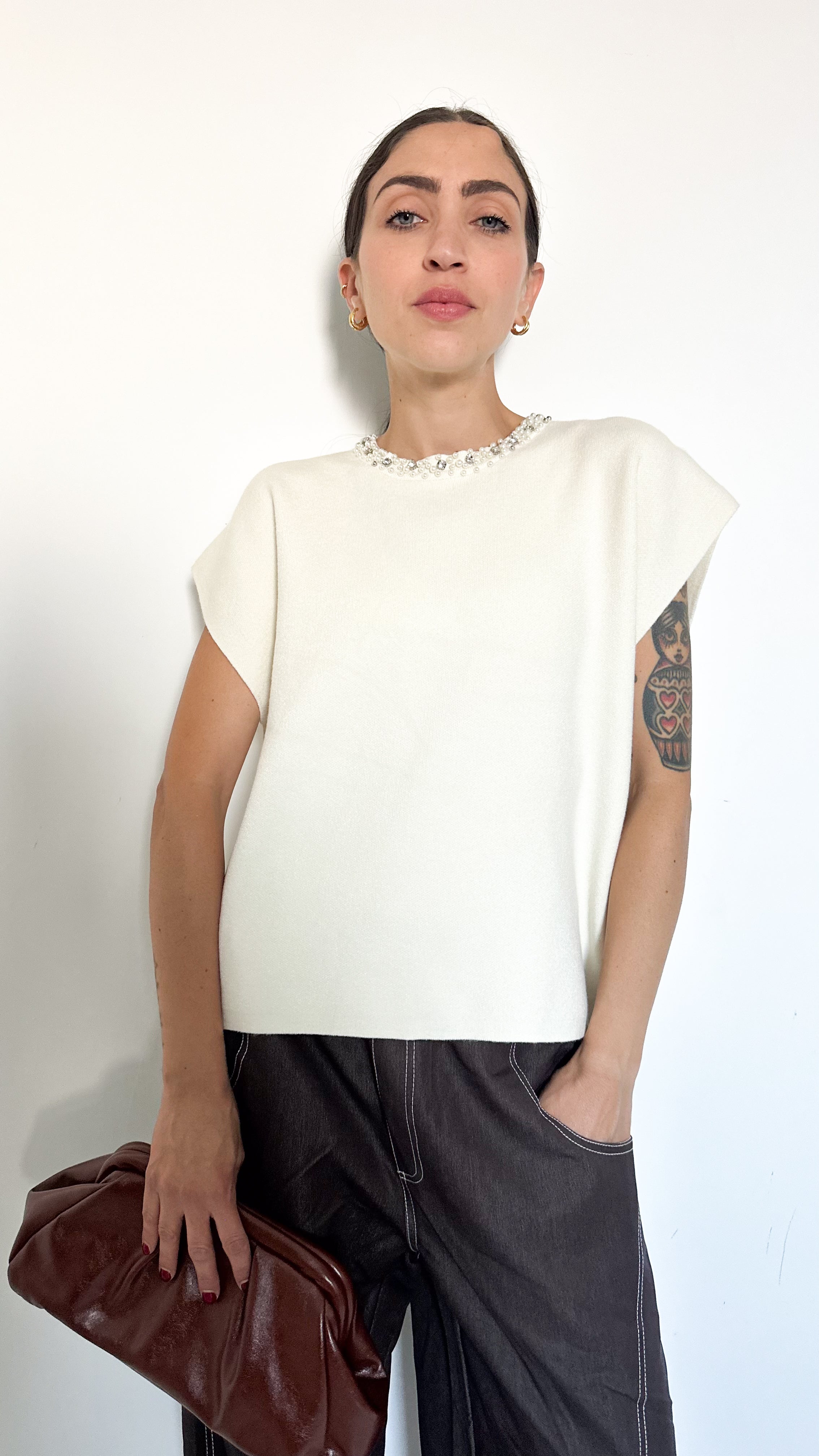 Gilet Con Dettagli