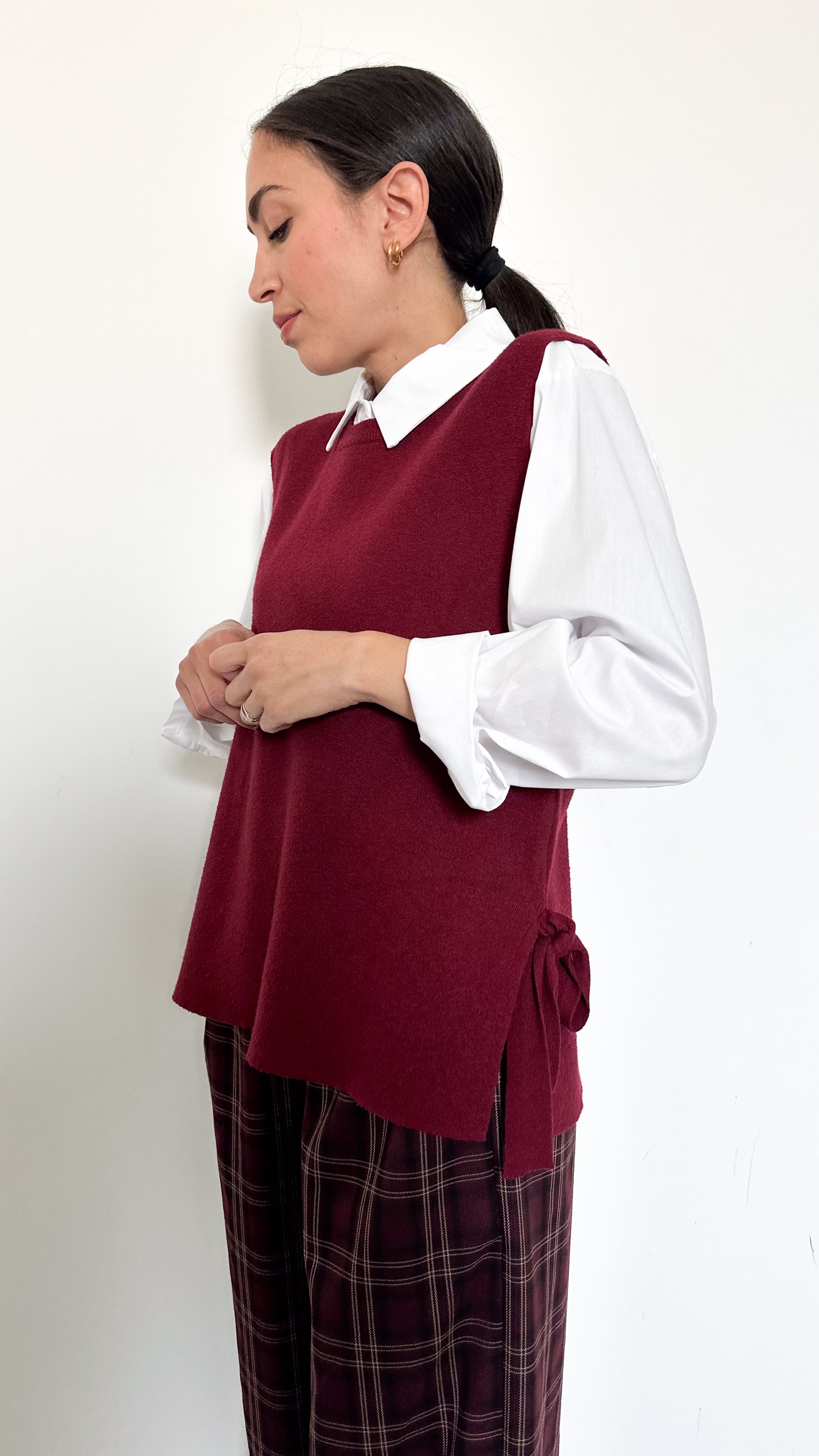 Gilet Bordeaux