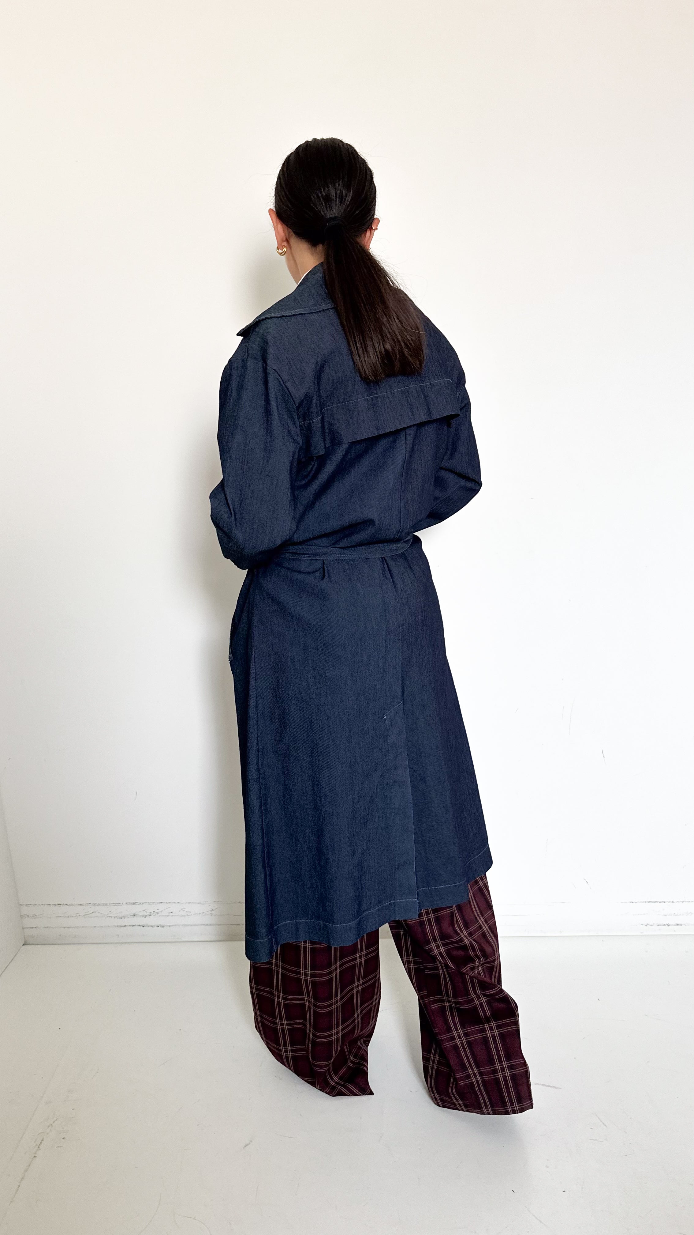 Trench In Denim