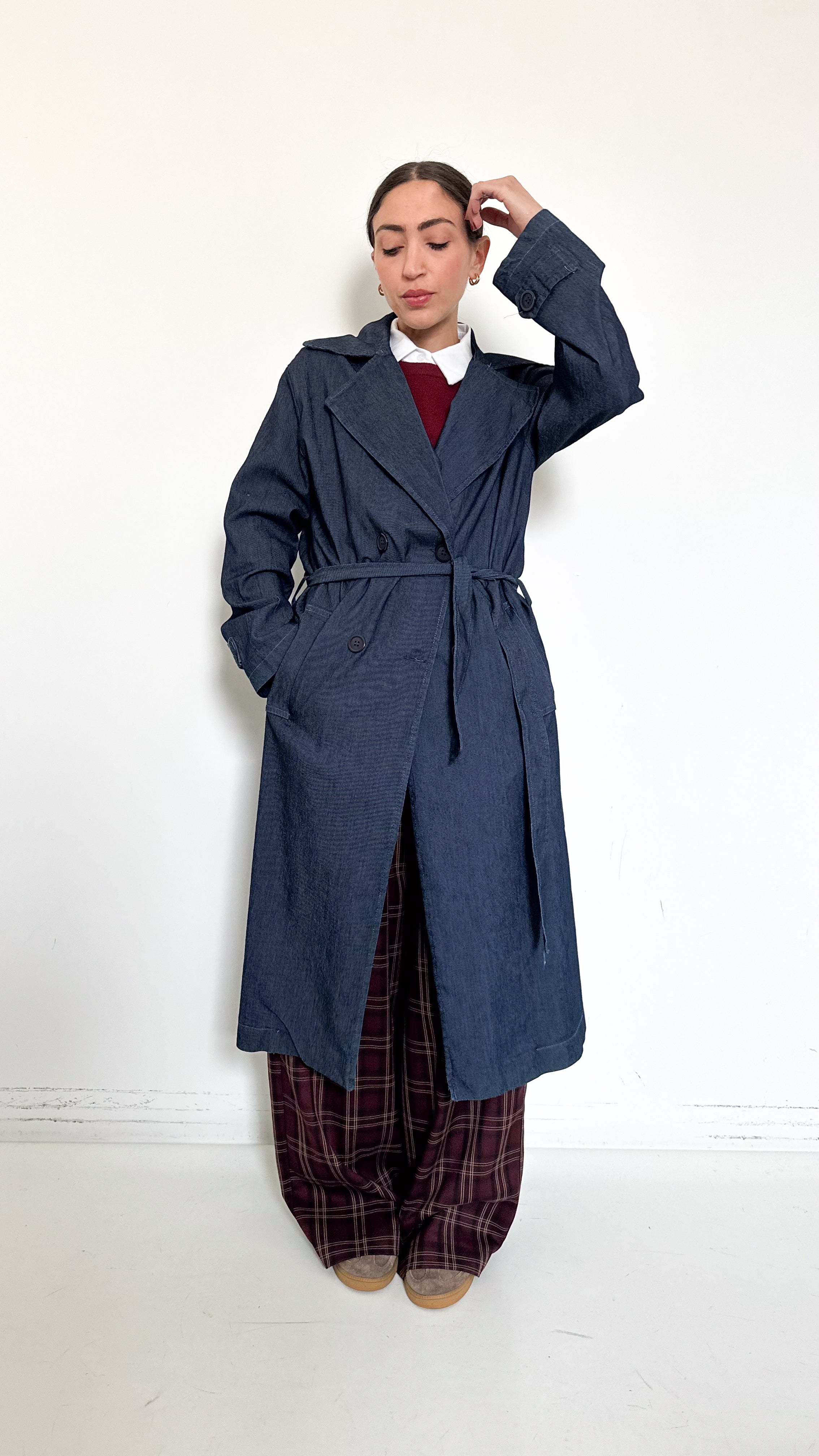 Trench In Denim