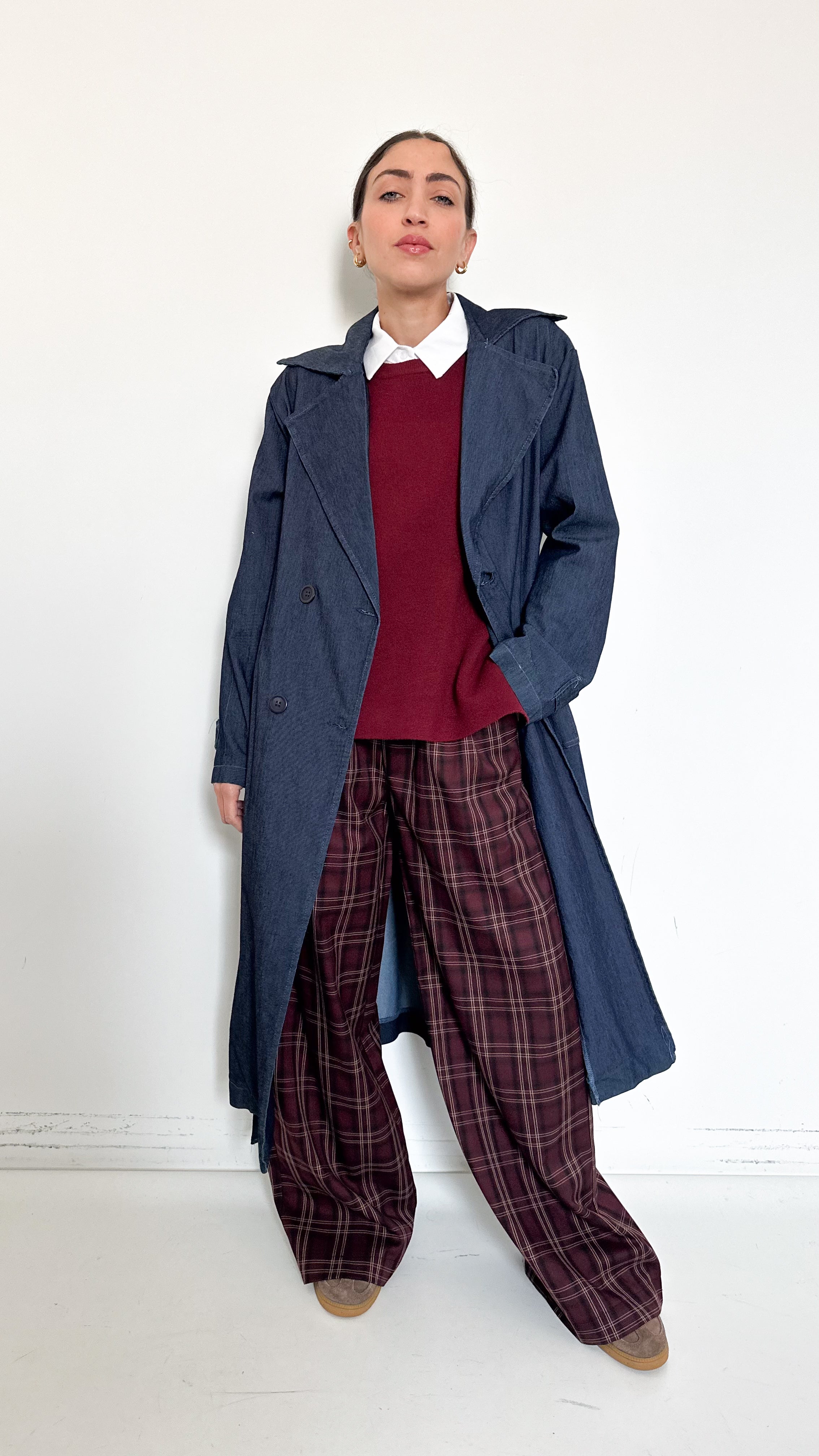 Trench In Denim