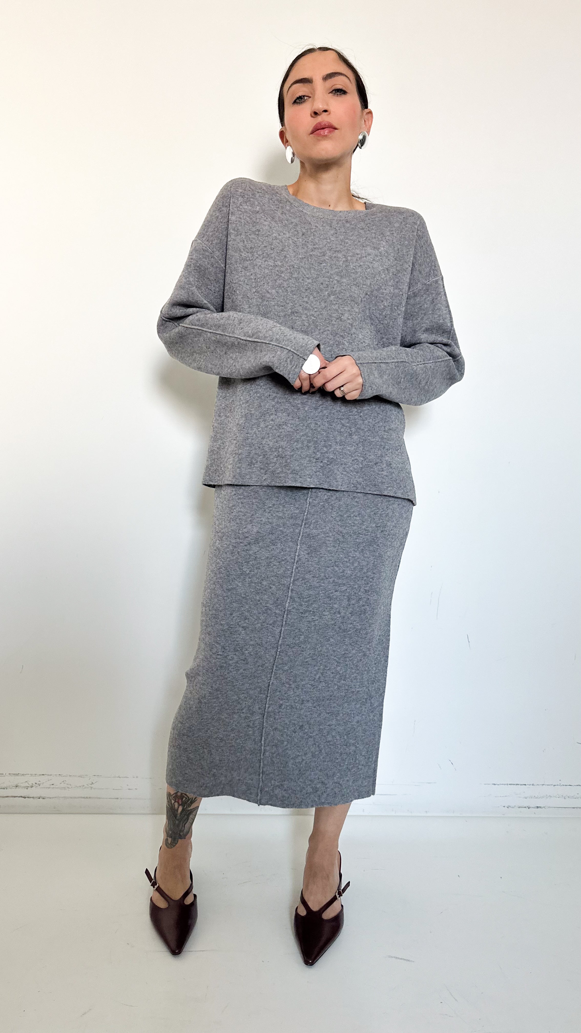 Coordinato Sandra Grigio