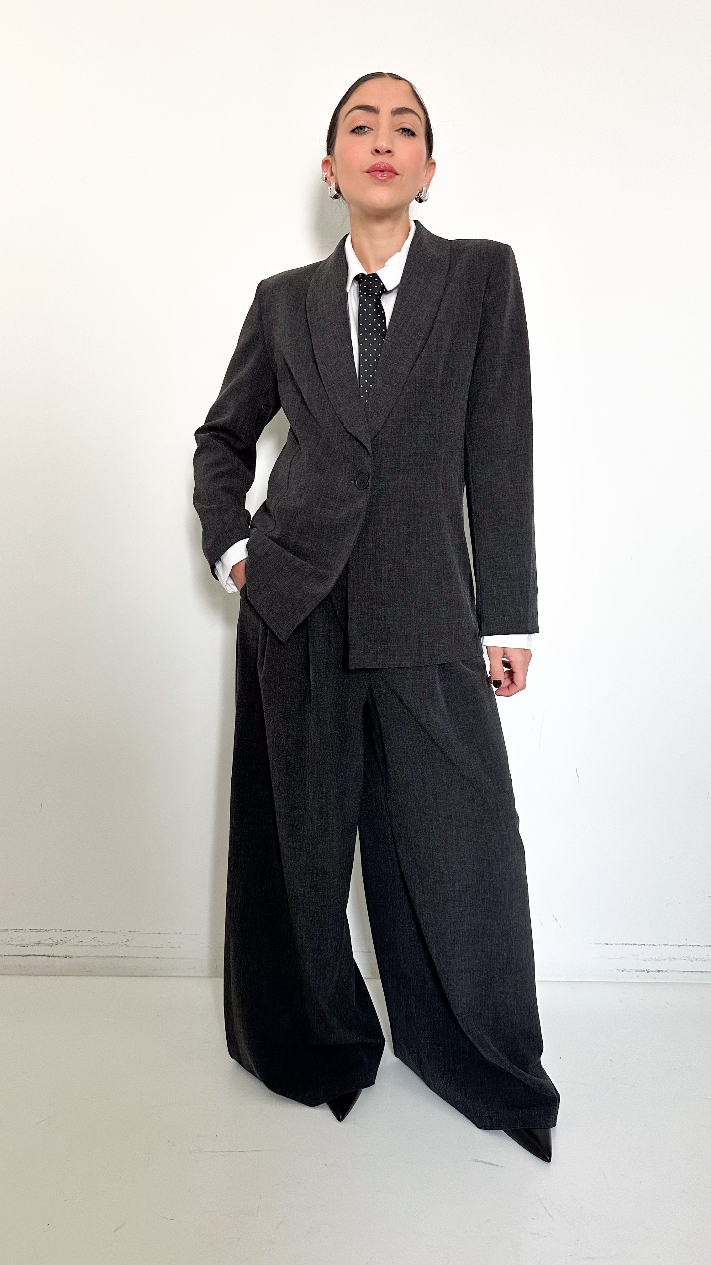 Tailleur Monopetto Grigio