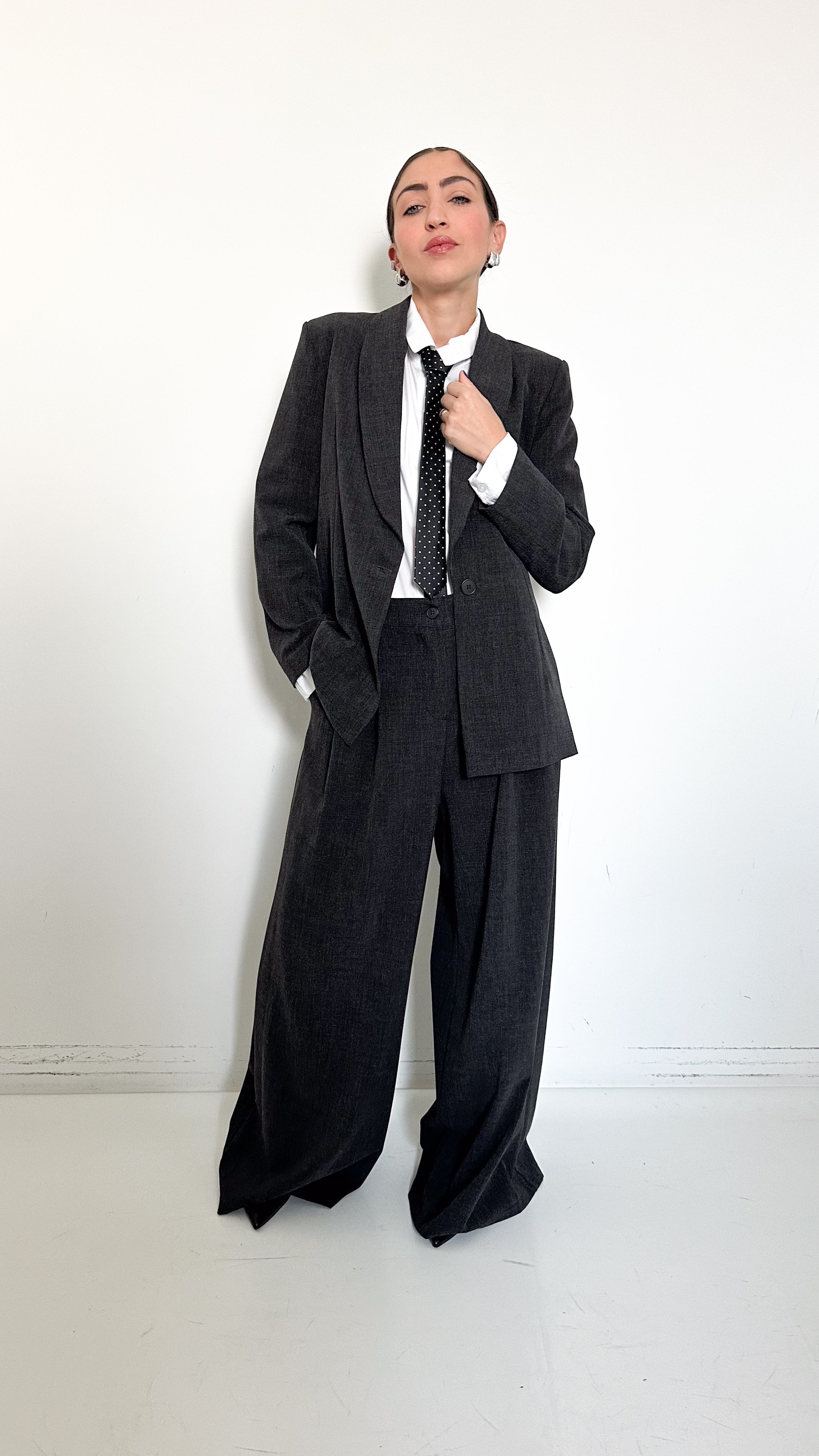 Tailleur Monopetto Grigio