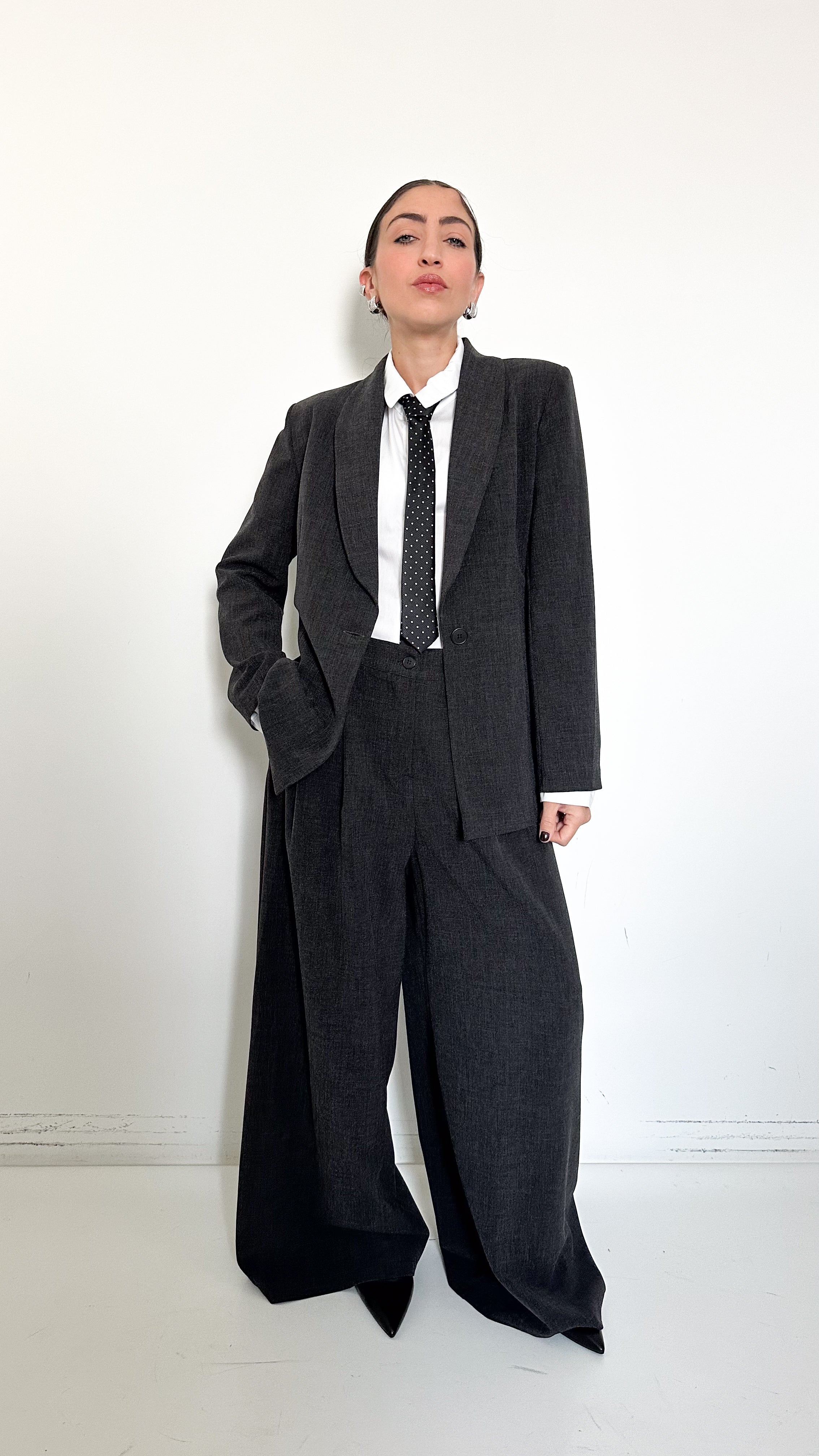 Tailleur Monopetto Grigio