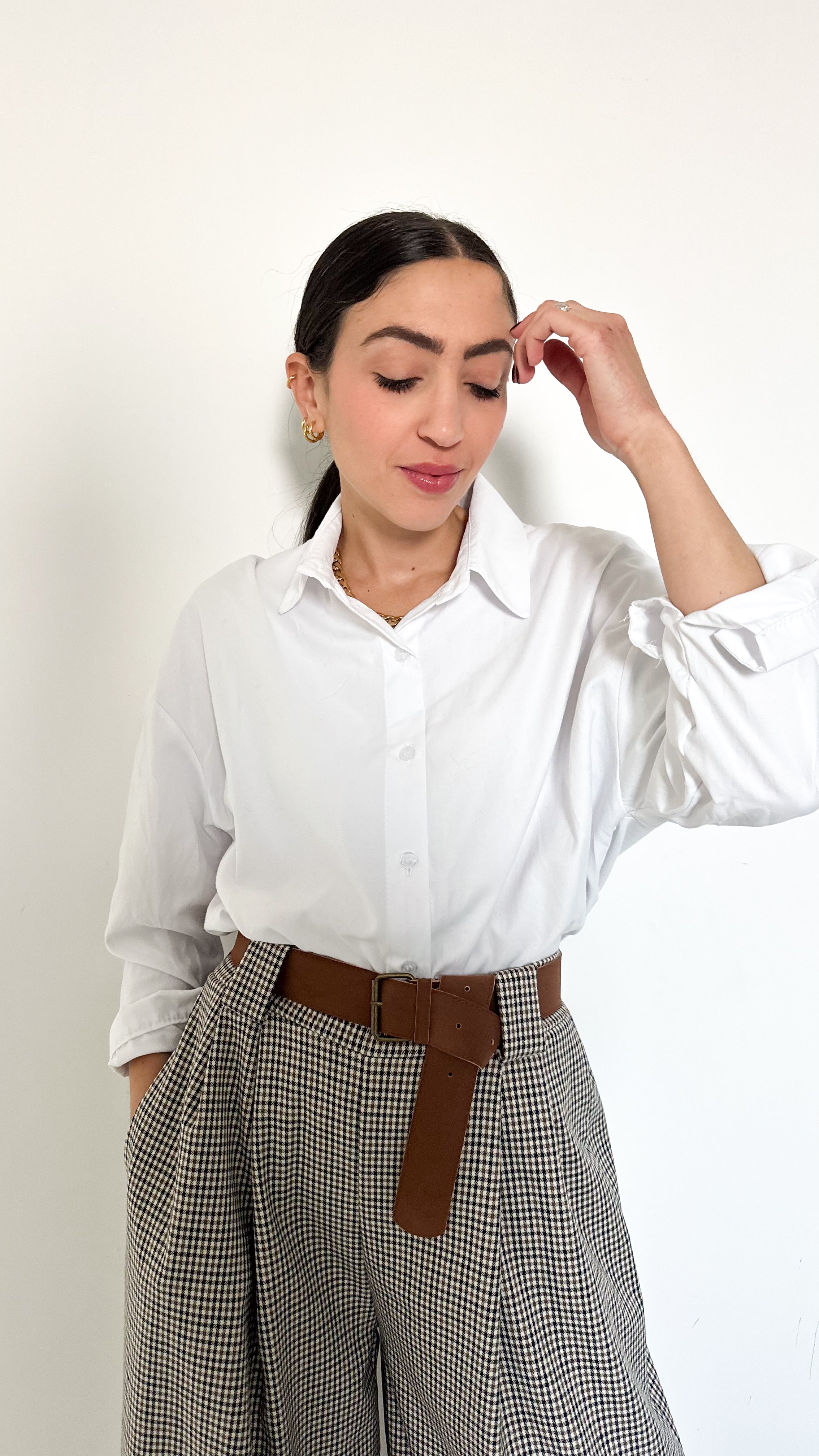 Camicia Over Bianca