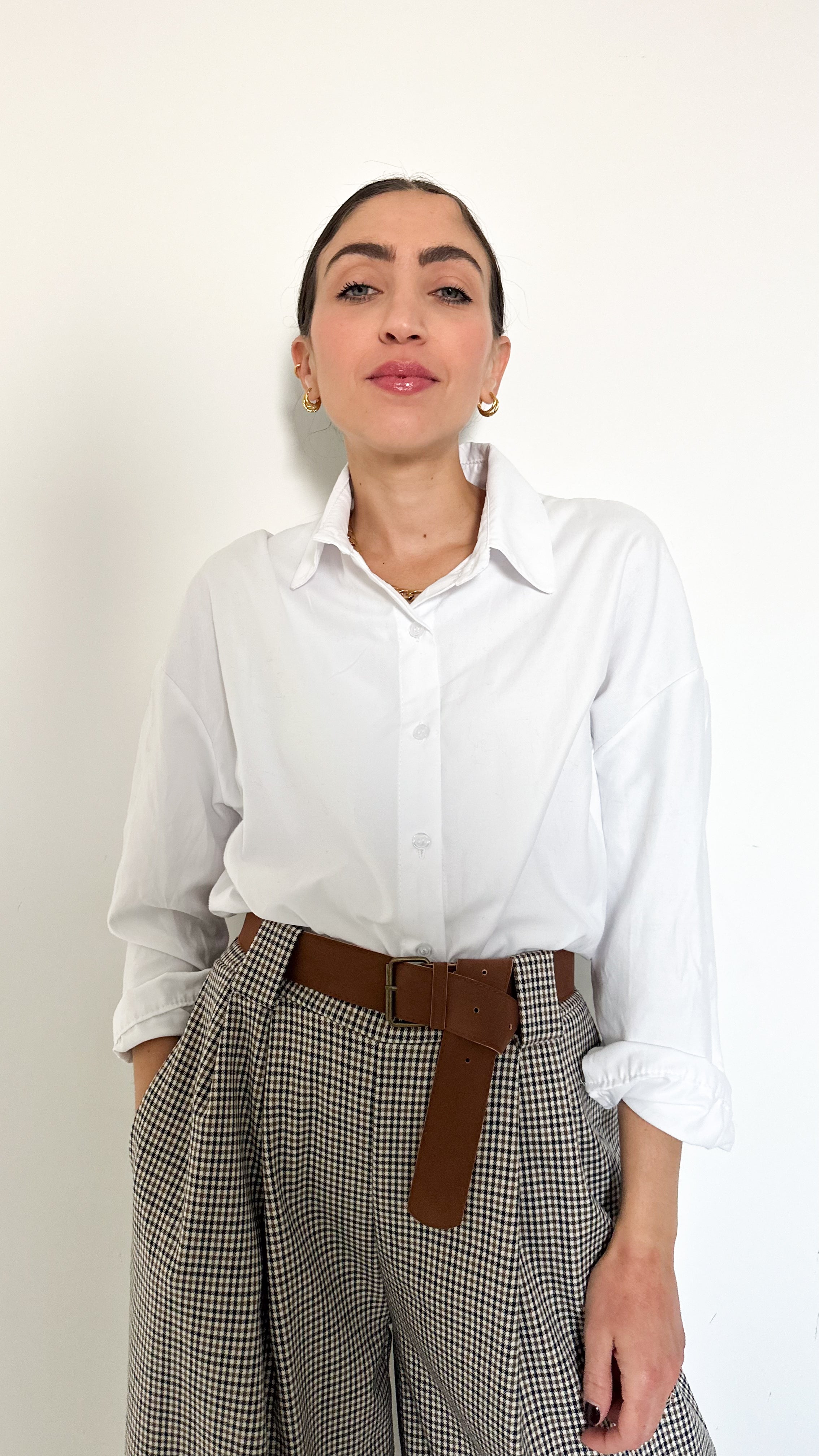 Camicia Over Bianca