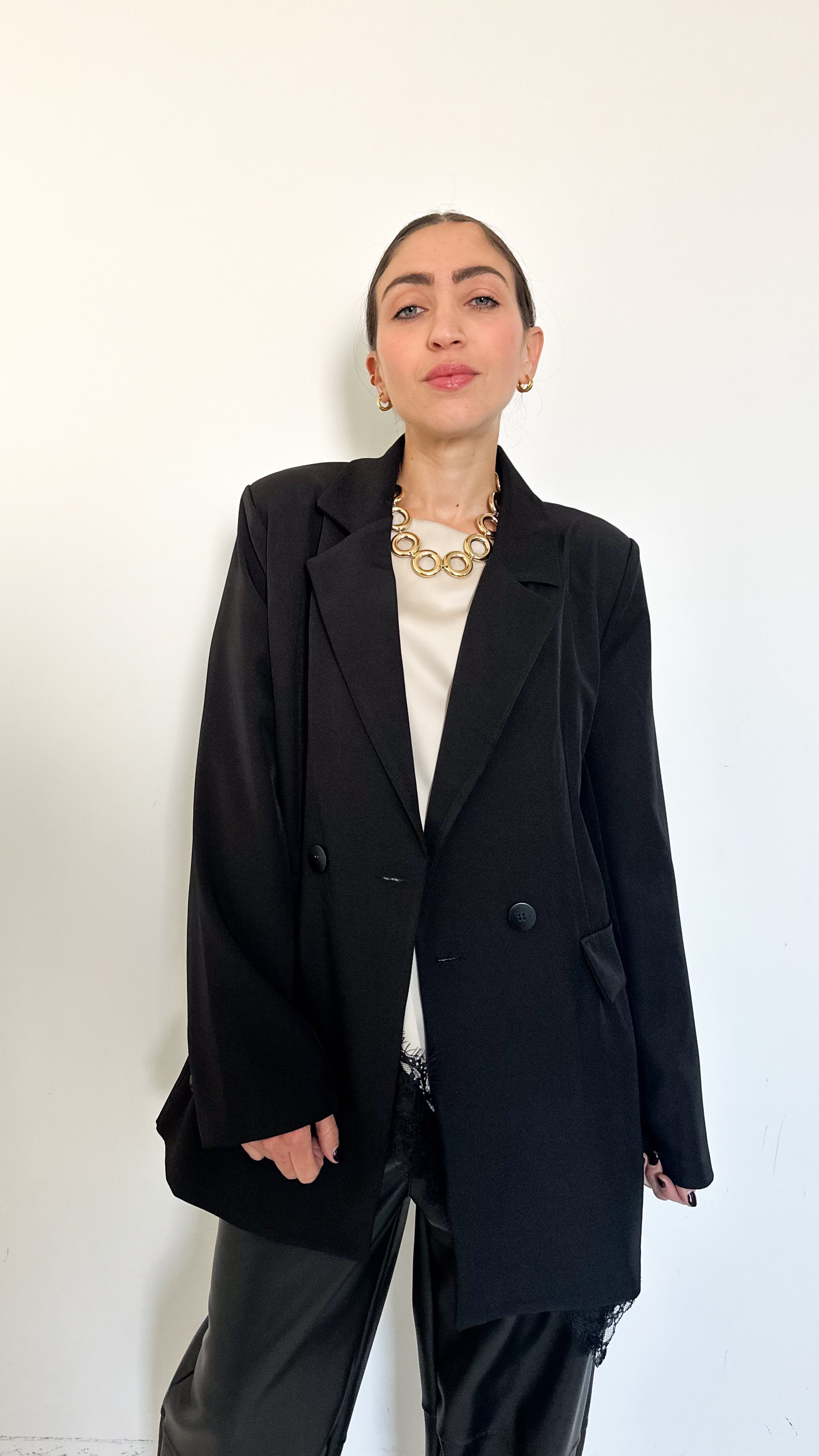 Blazer Doppiopetto Nero