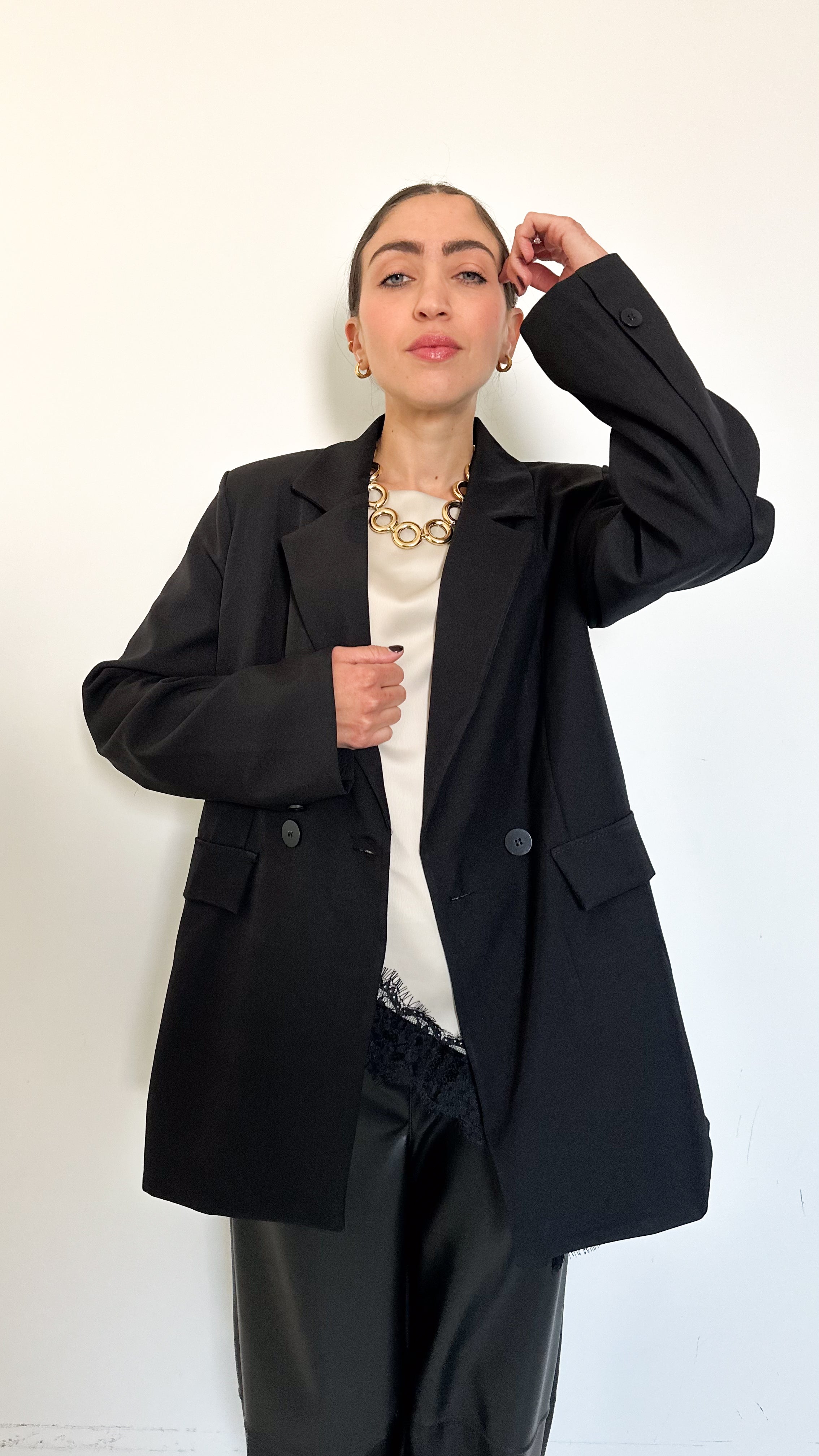 Blazer Doppiopetto Nero