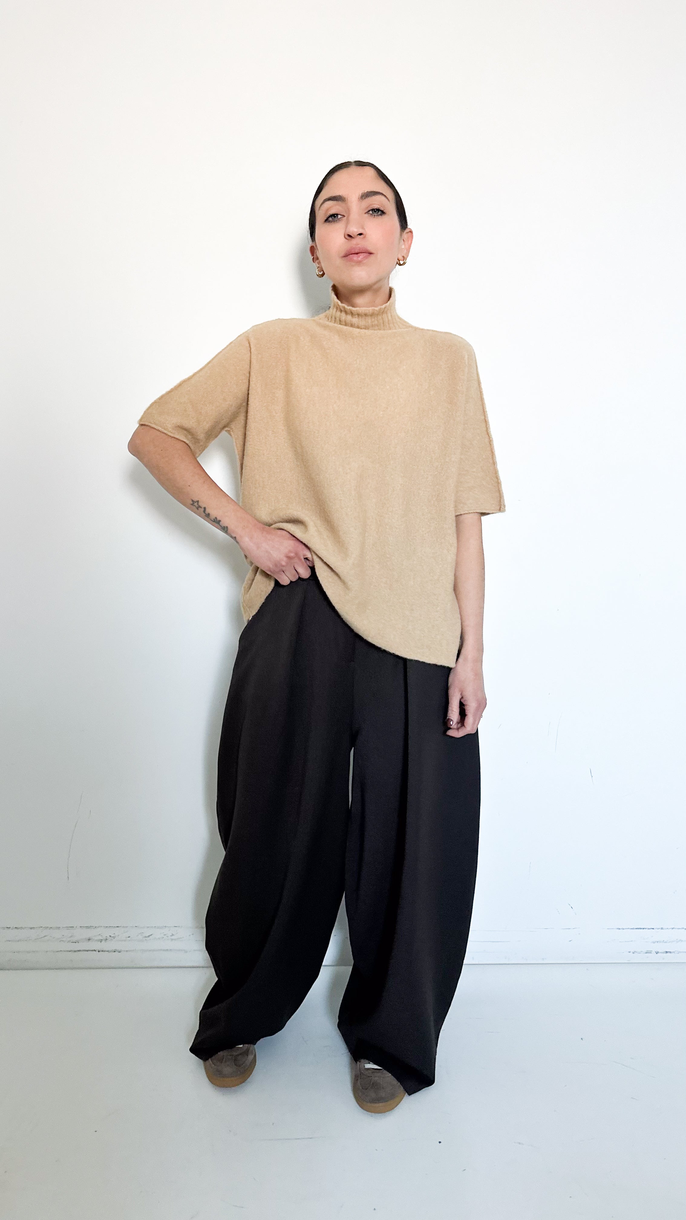 Pantaloni Baggy Barrell Marroni