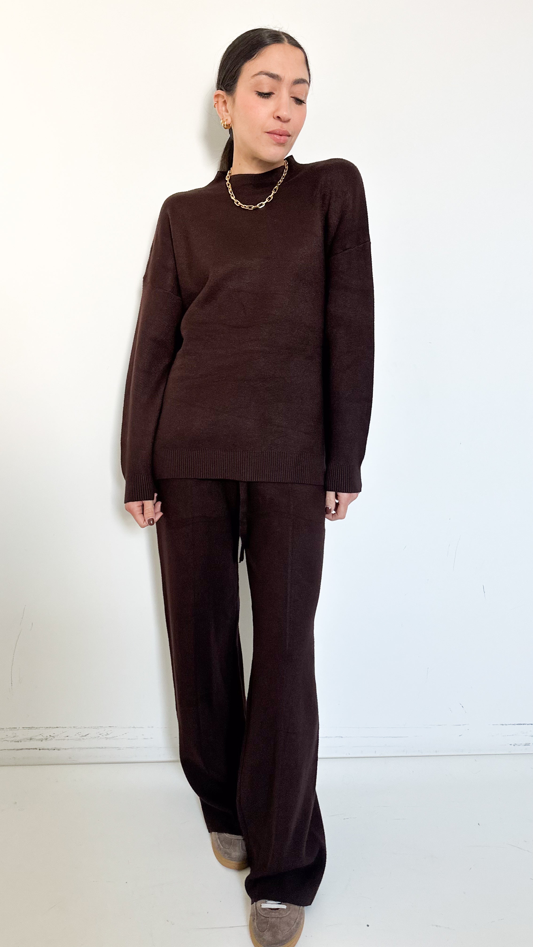 Coordinato Basic Marrone