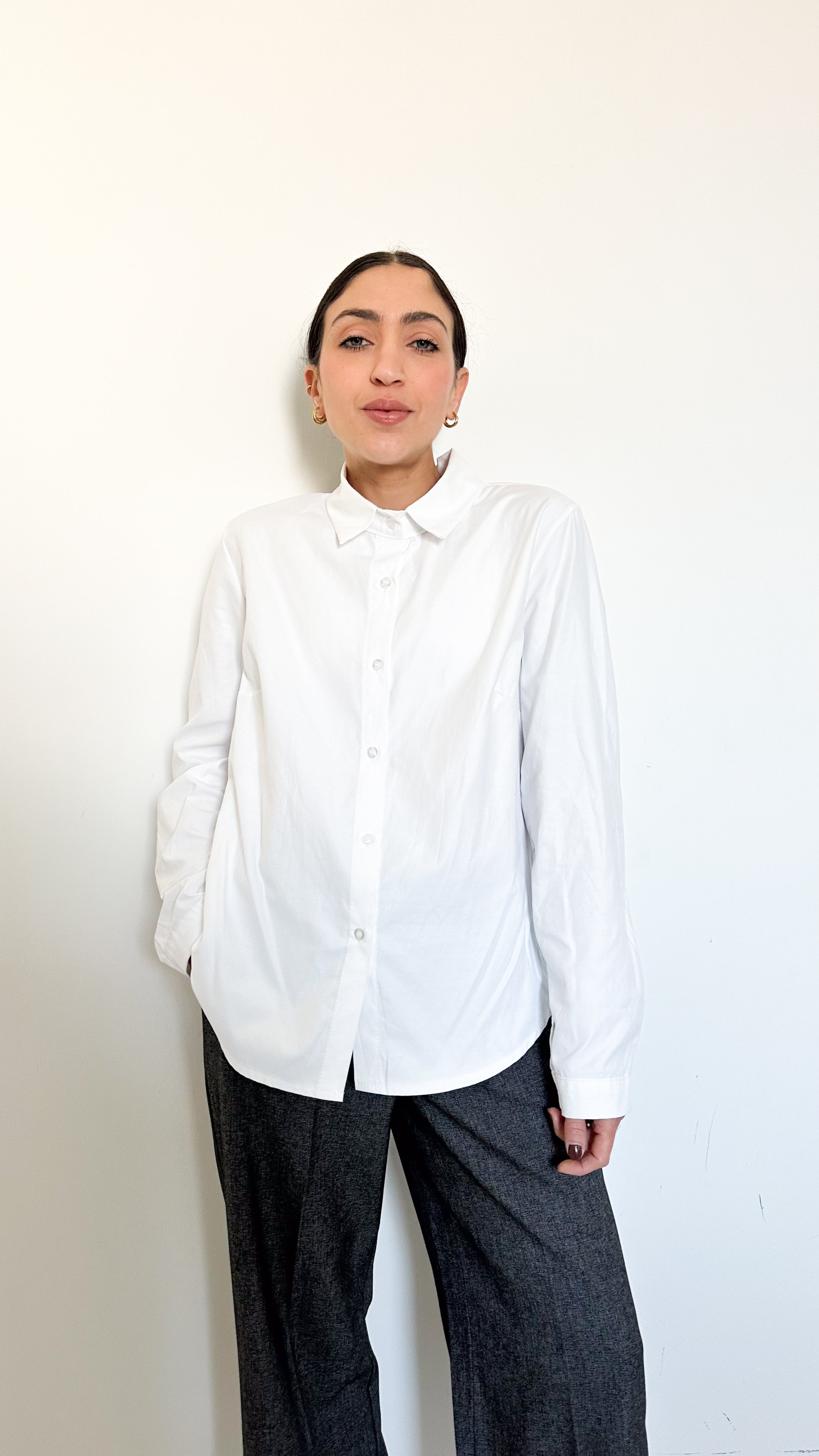 Camicia Basic Bianca