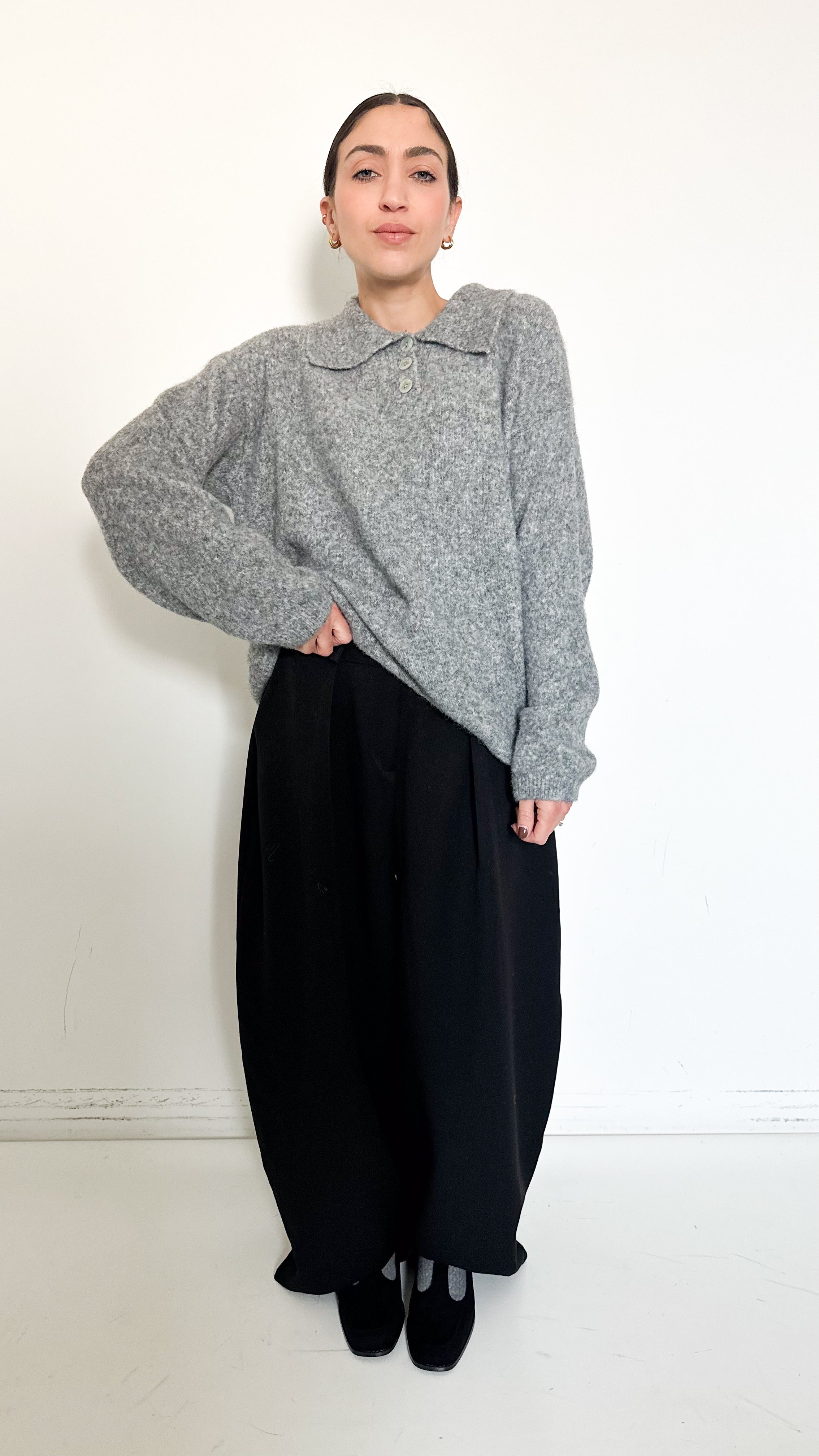 Pantaloni Baggy Barrell Neri