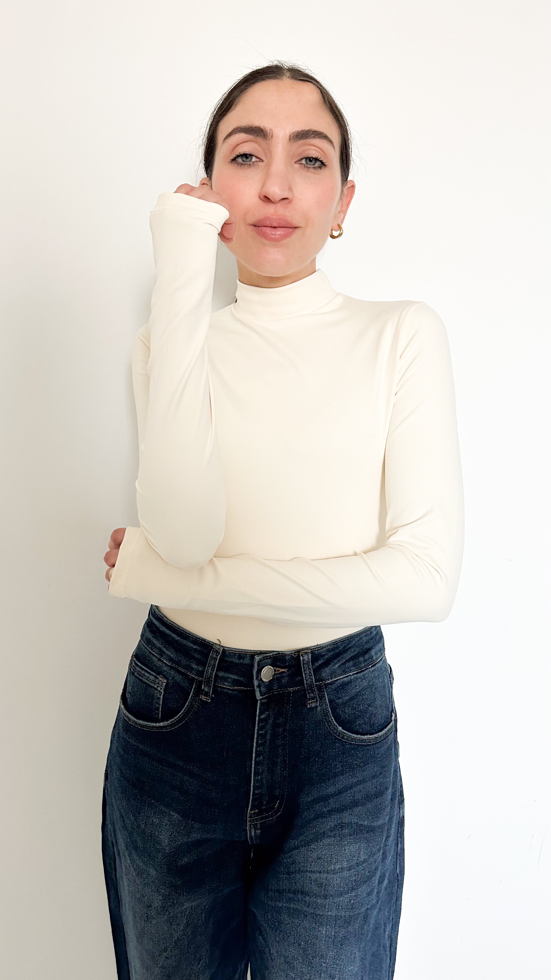 Body Burro Manica Lunga