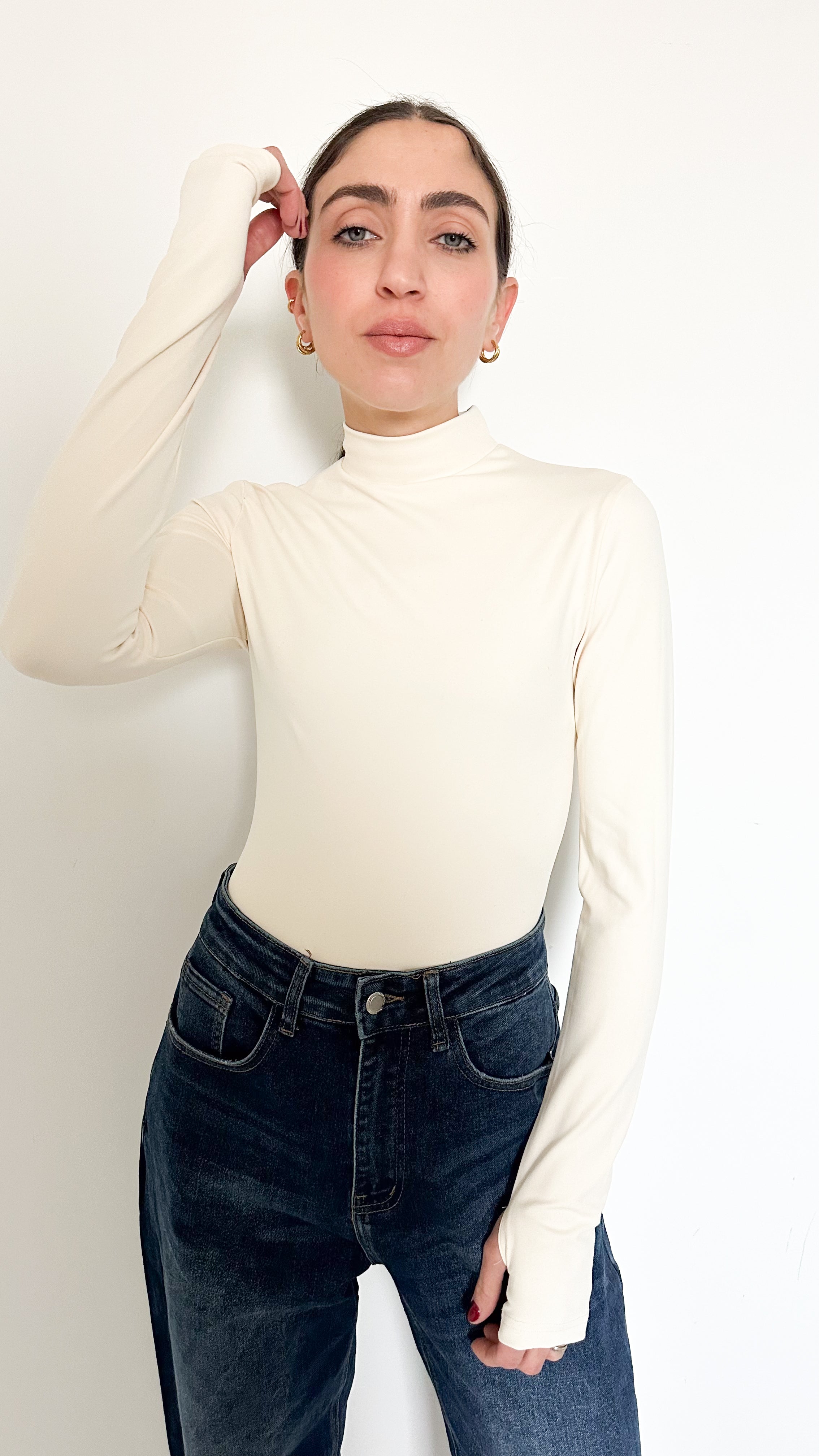 Body Burro Manica Lunga