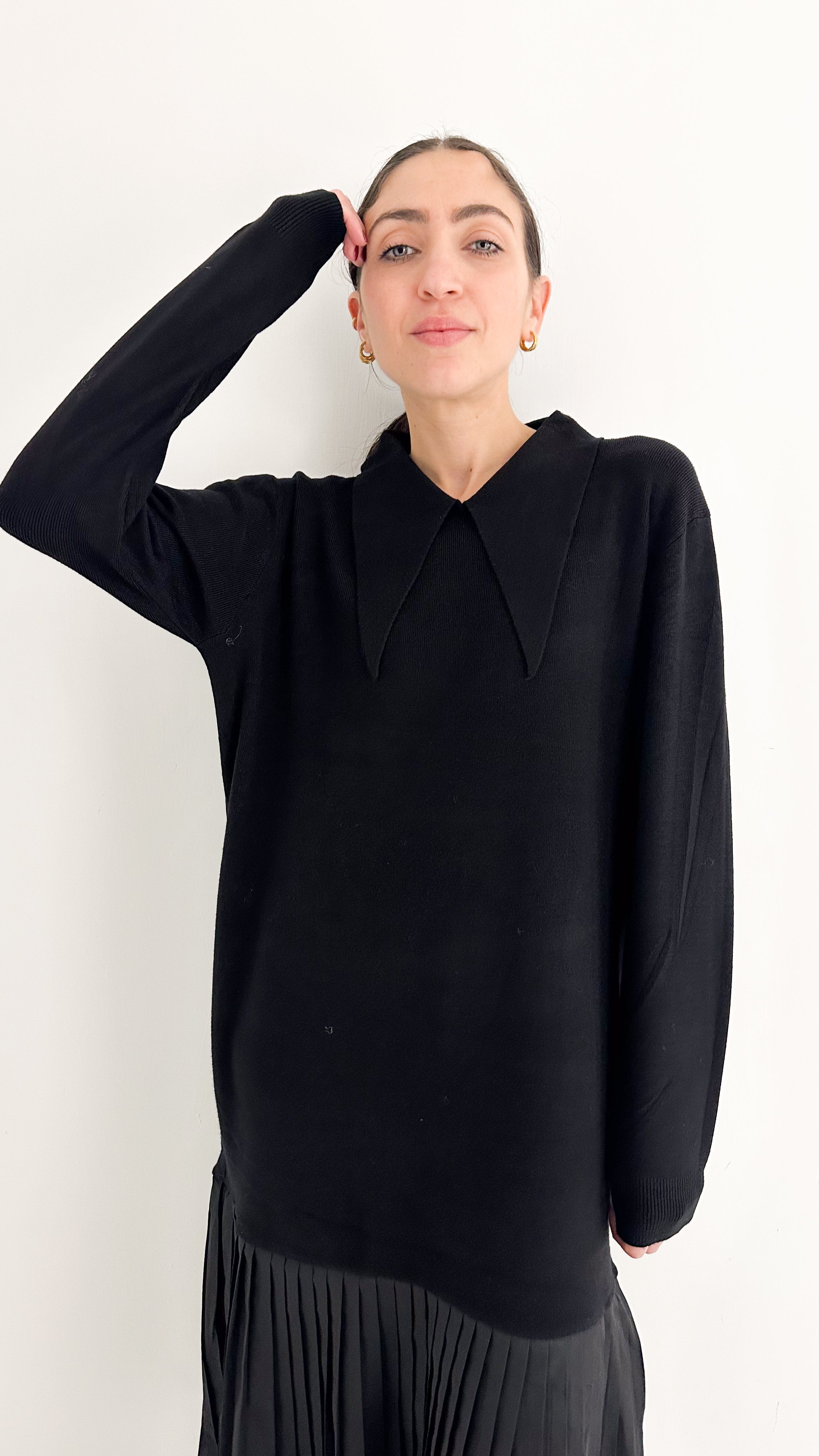 Vestito Nero Combinato