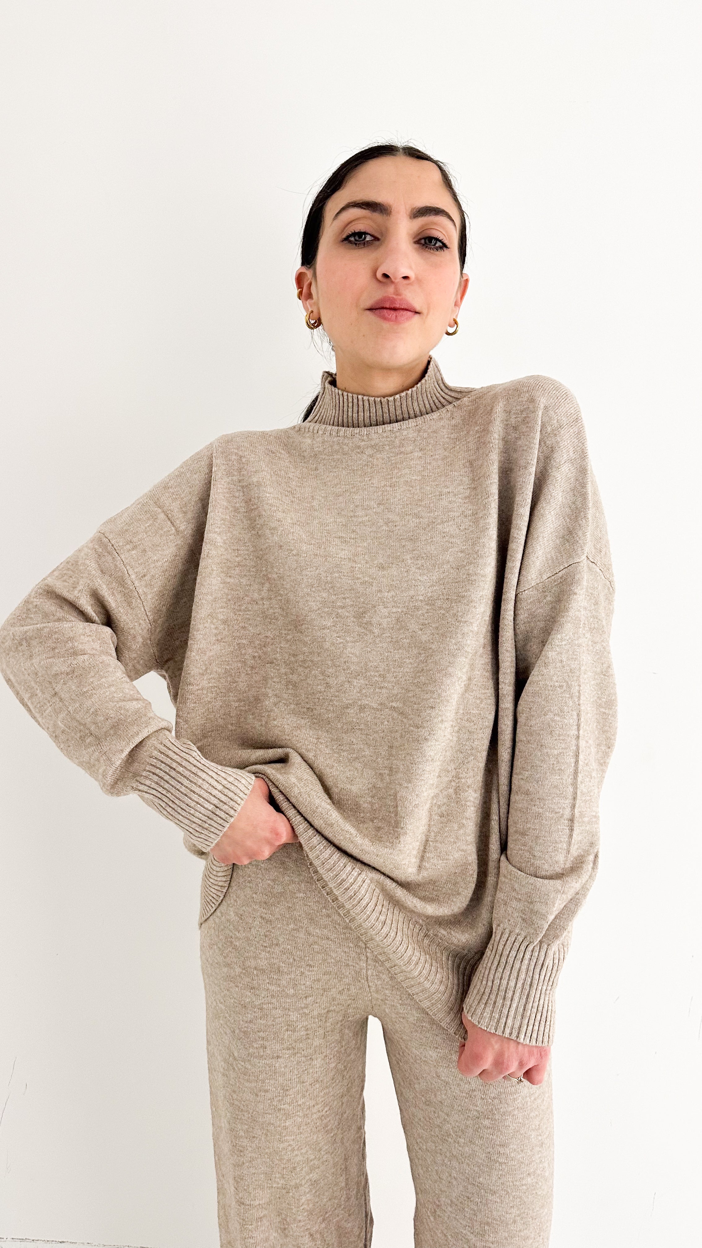 Coordinato Collo Alto