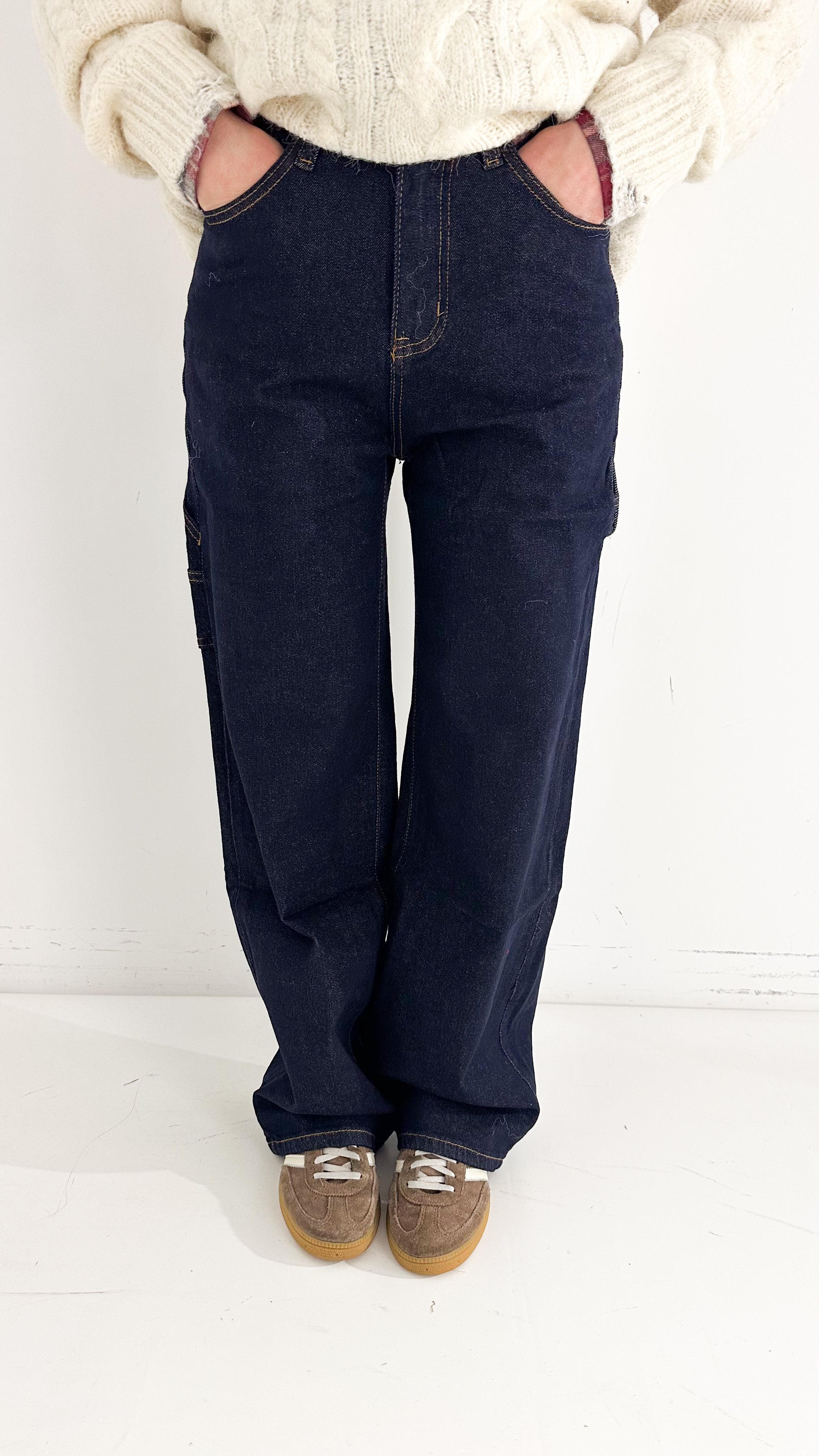 Jeans Wide Leg Carpenter