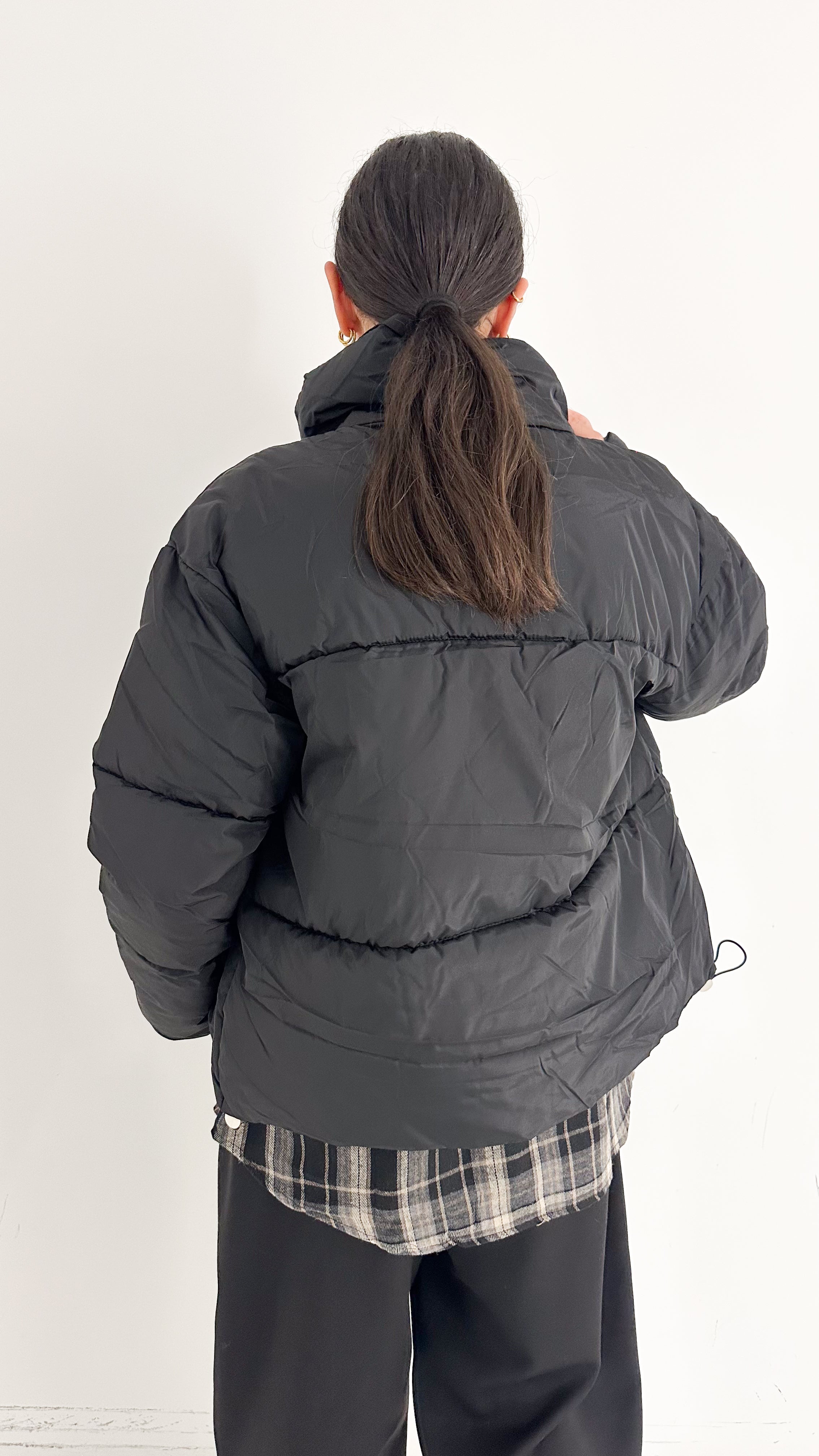 Giubbotto Bomber Nero