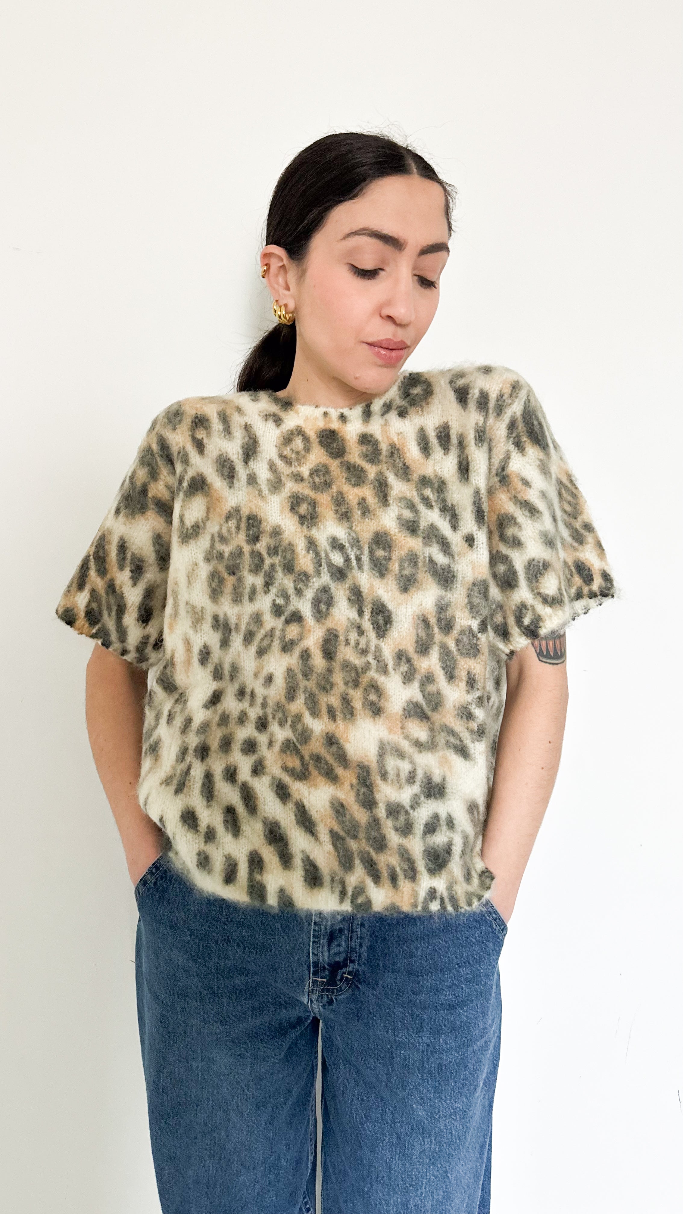 Pull Mezza Manica A Fantasia By SimonaG.