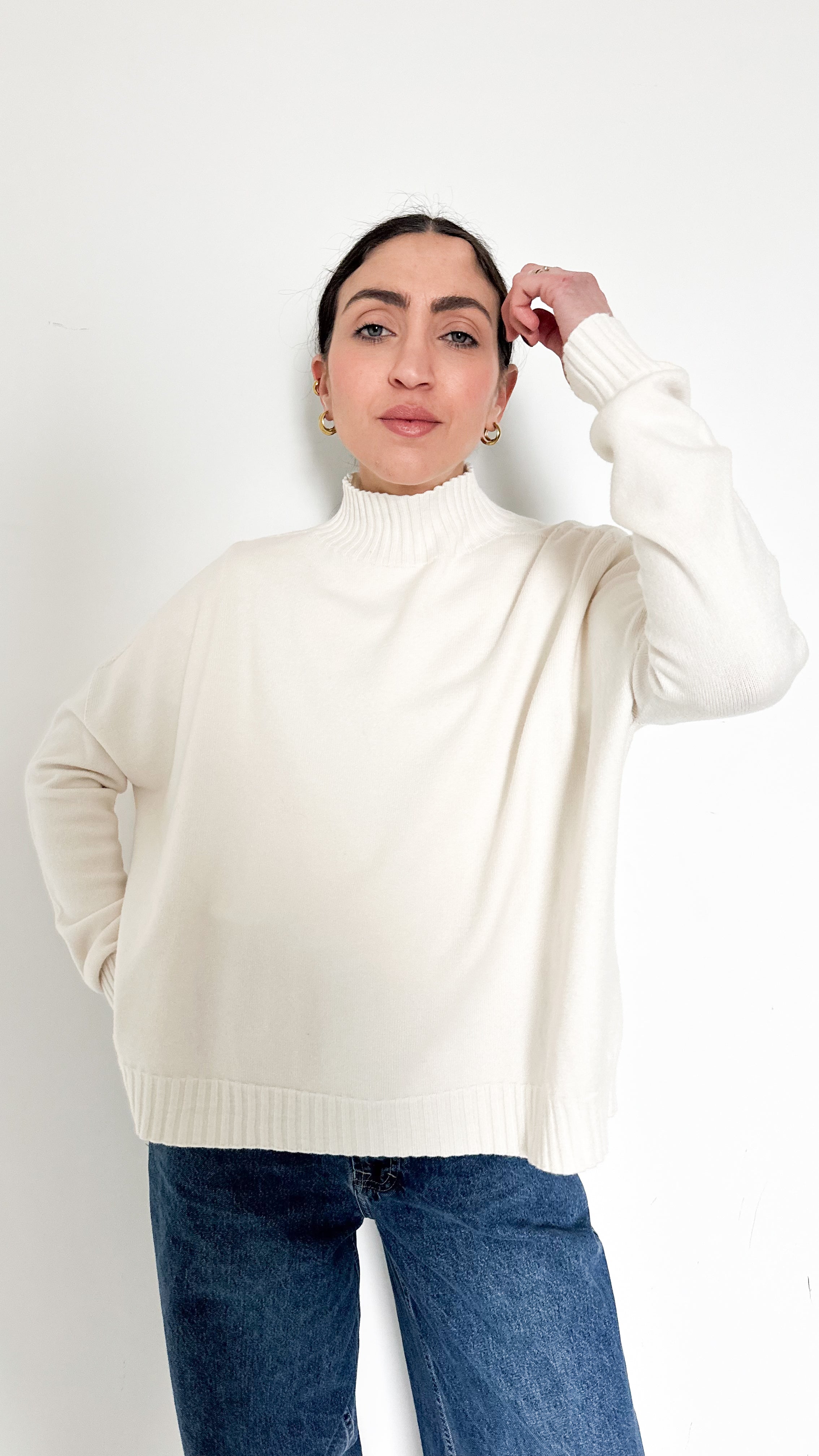 Pull Panna Manica Raglan By SimonaG.