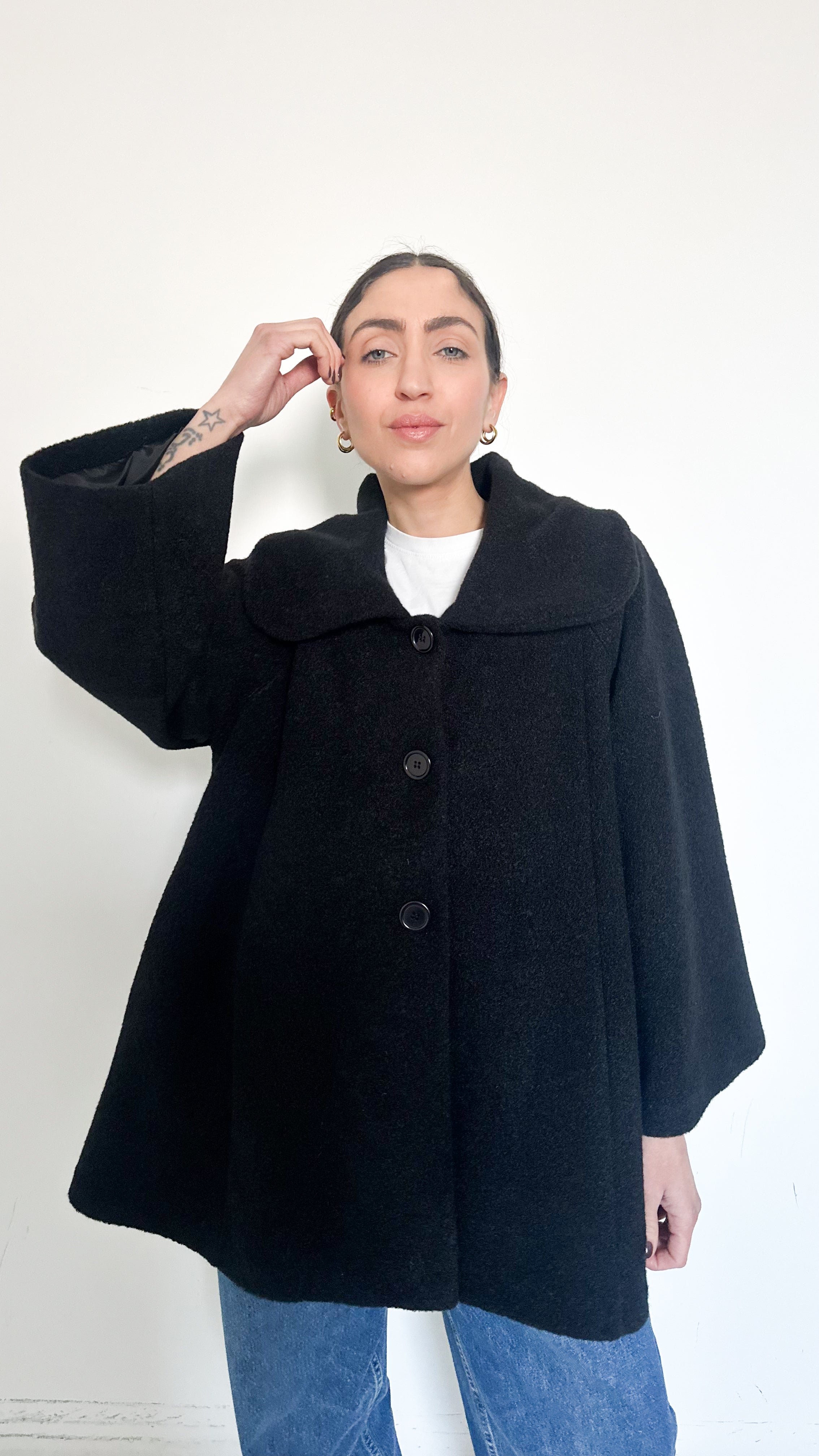 Cappetta Oversize Nera