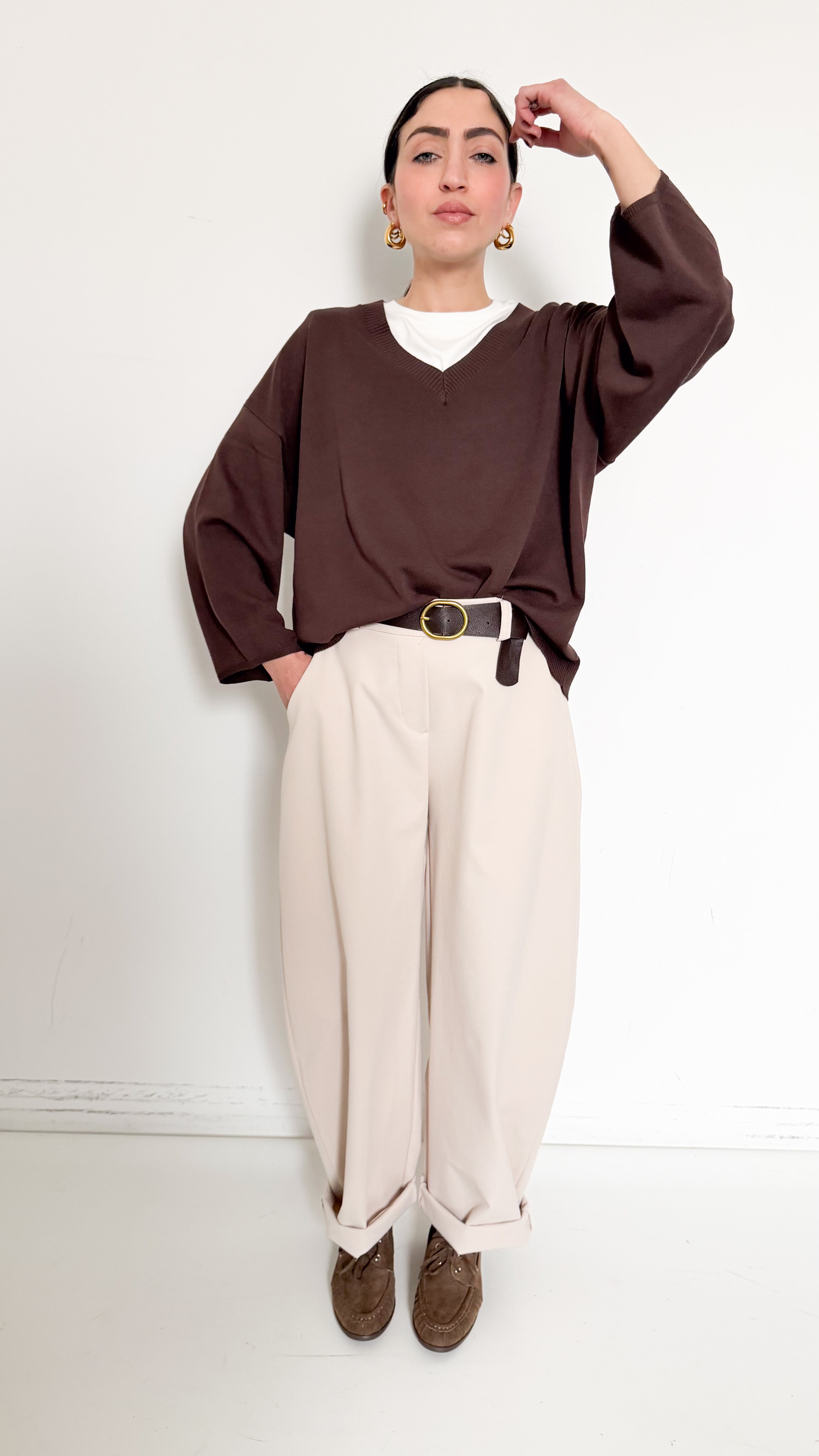 Pantaloni Balloon Burro