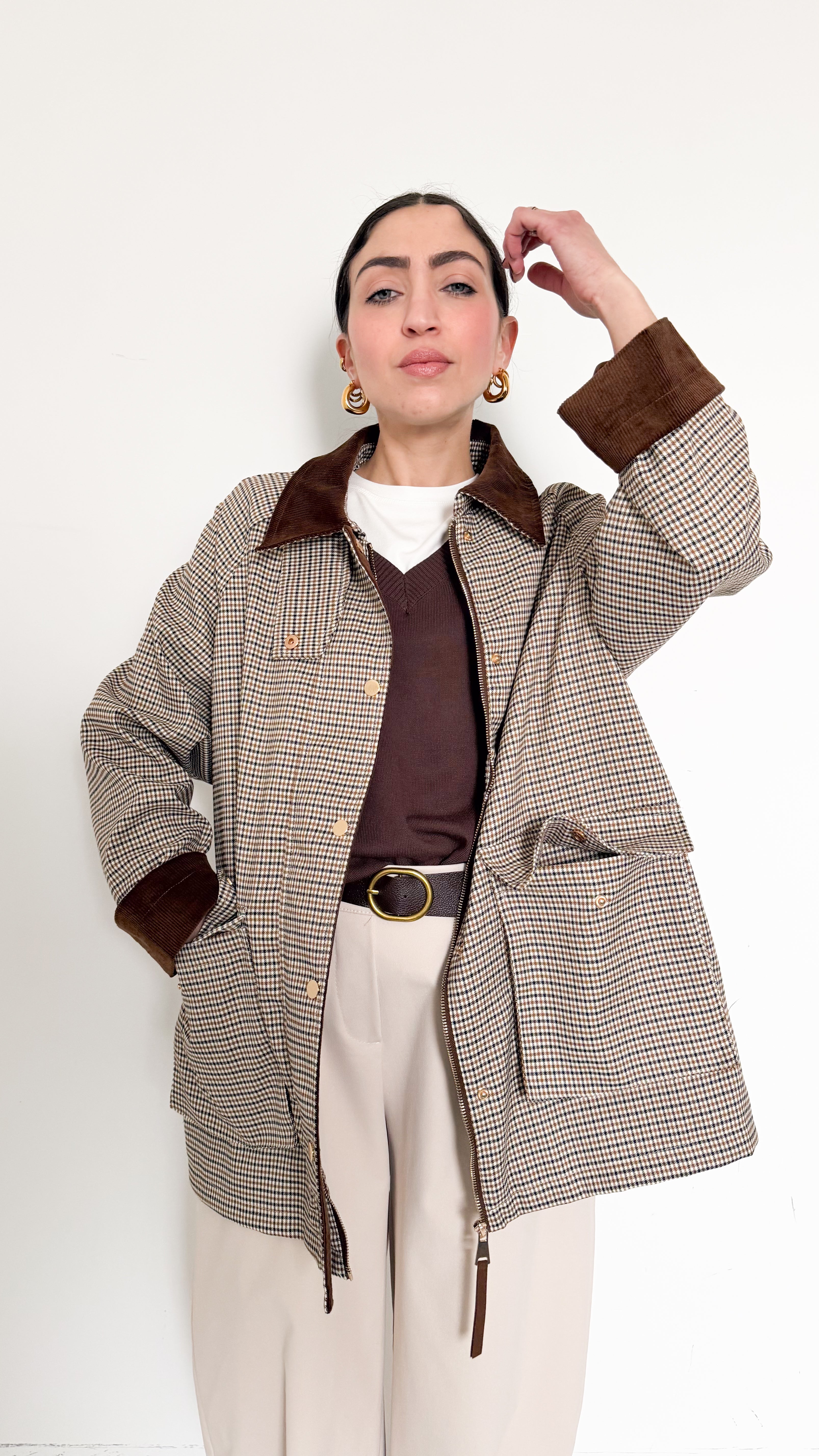 Giacca Pied de Poule