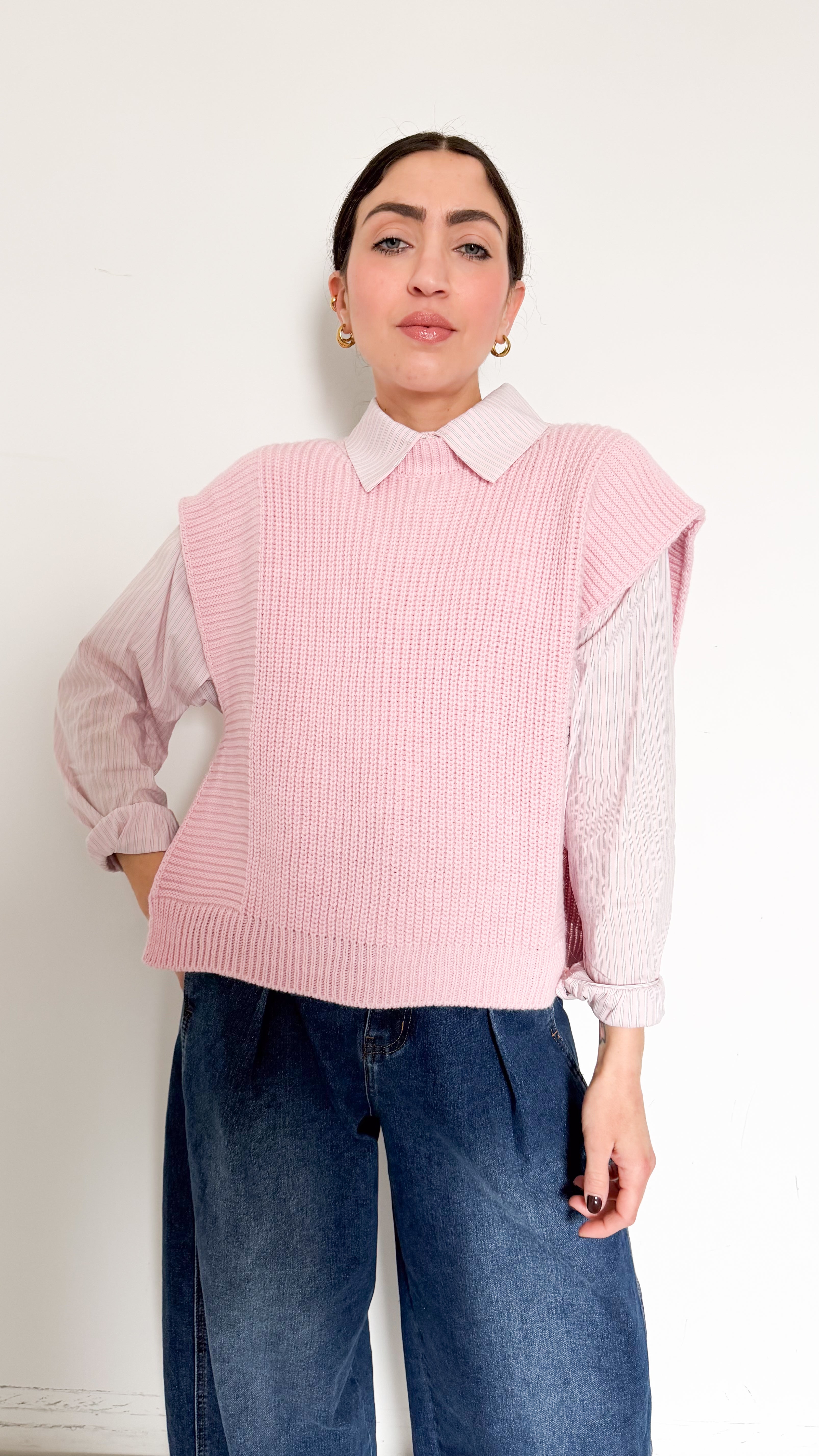 Gilet Rosa By Lumina