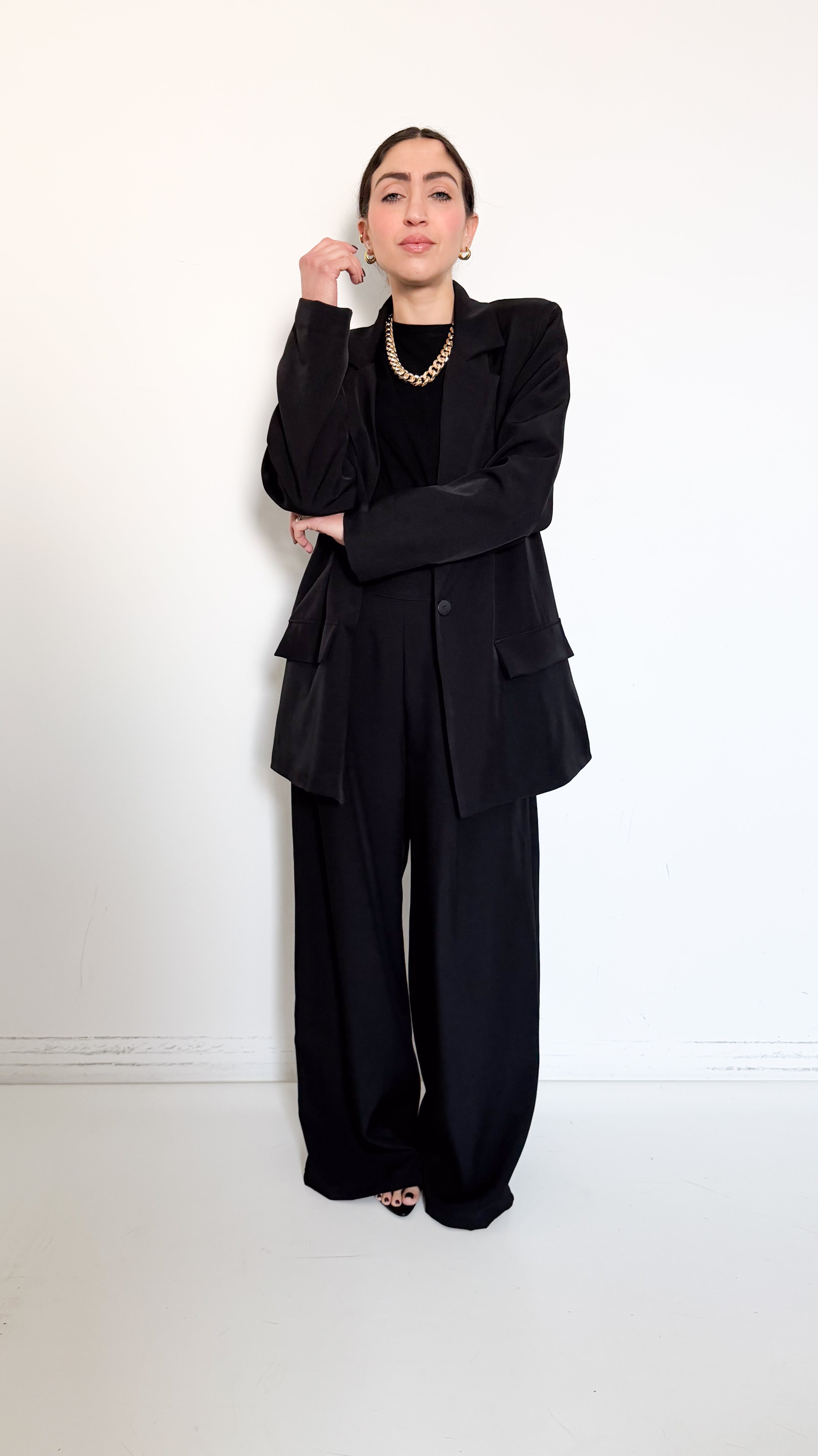 Tailleur Monopetto Nero