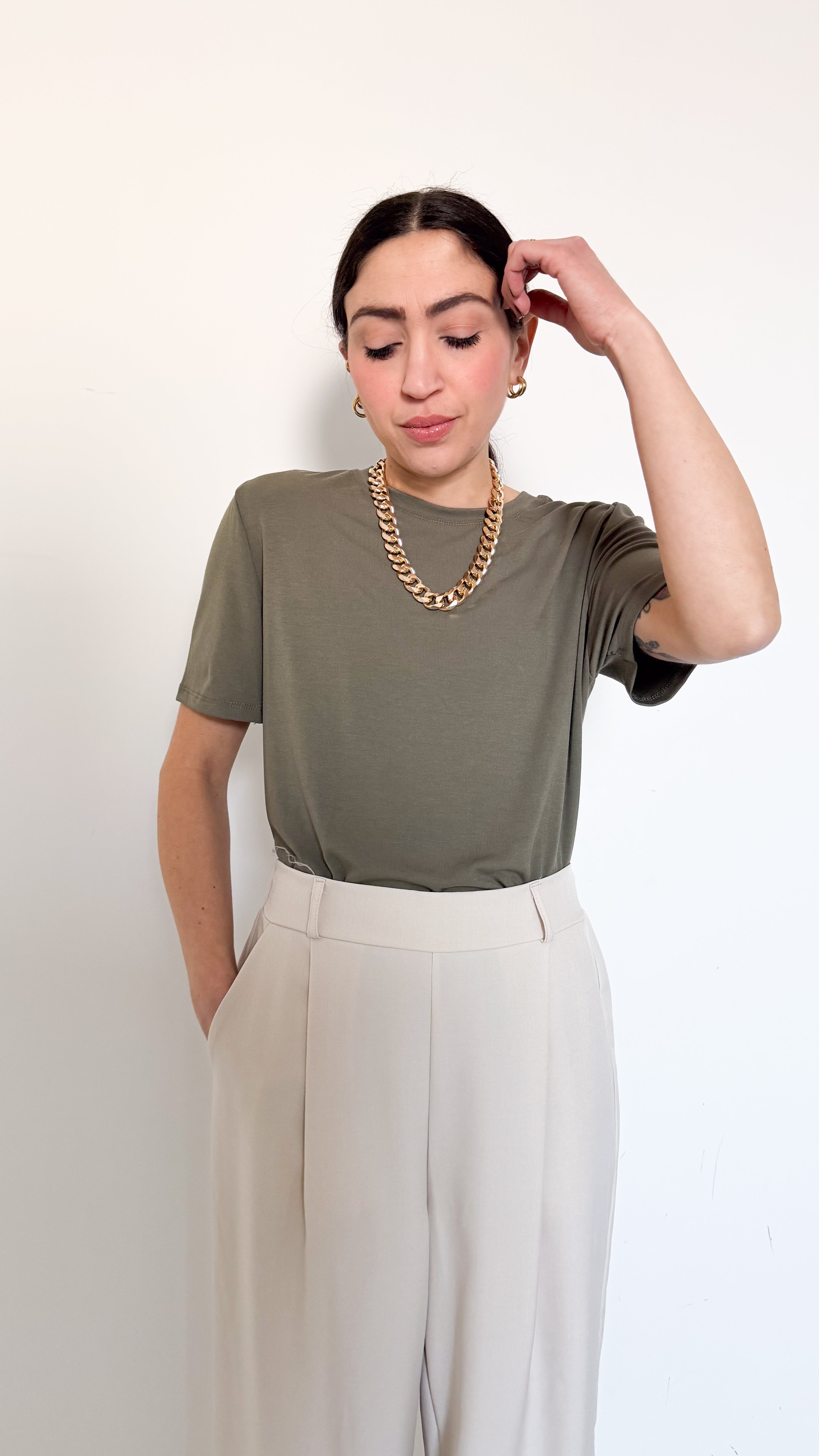 T-Shirt Verde Regular Fit