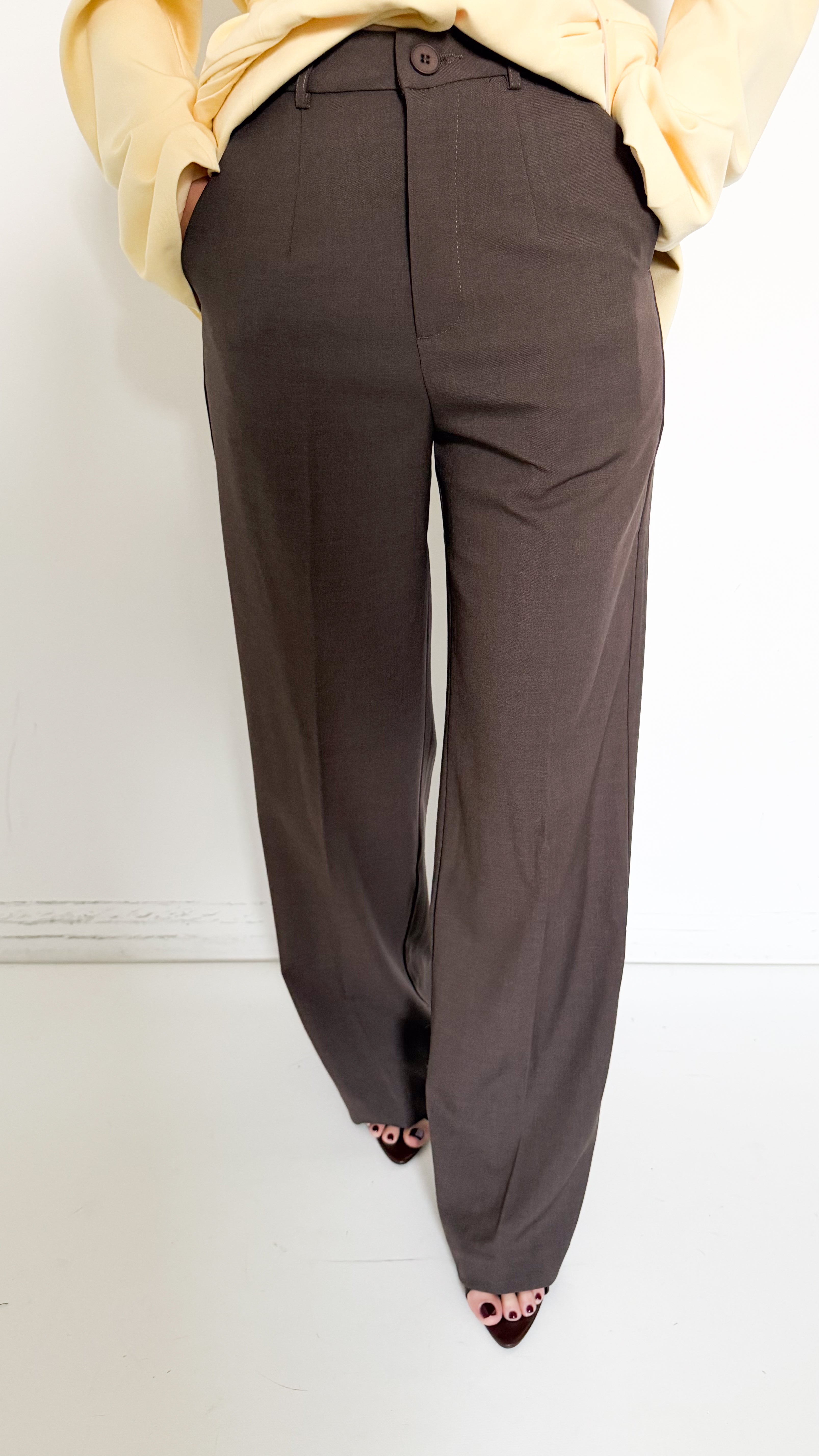 Pantaloni Palazzo Marroni